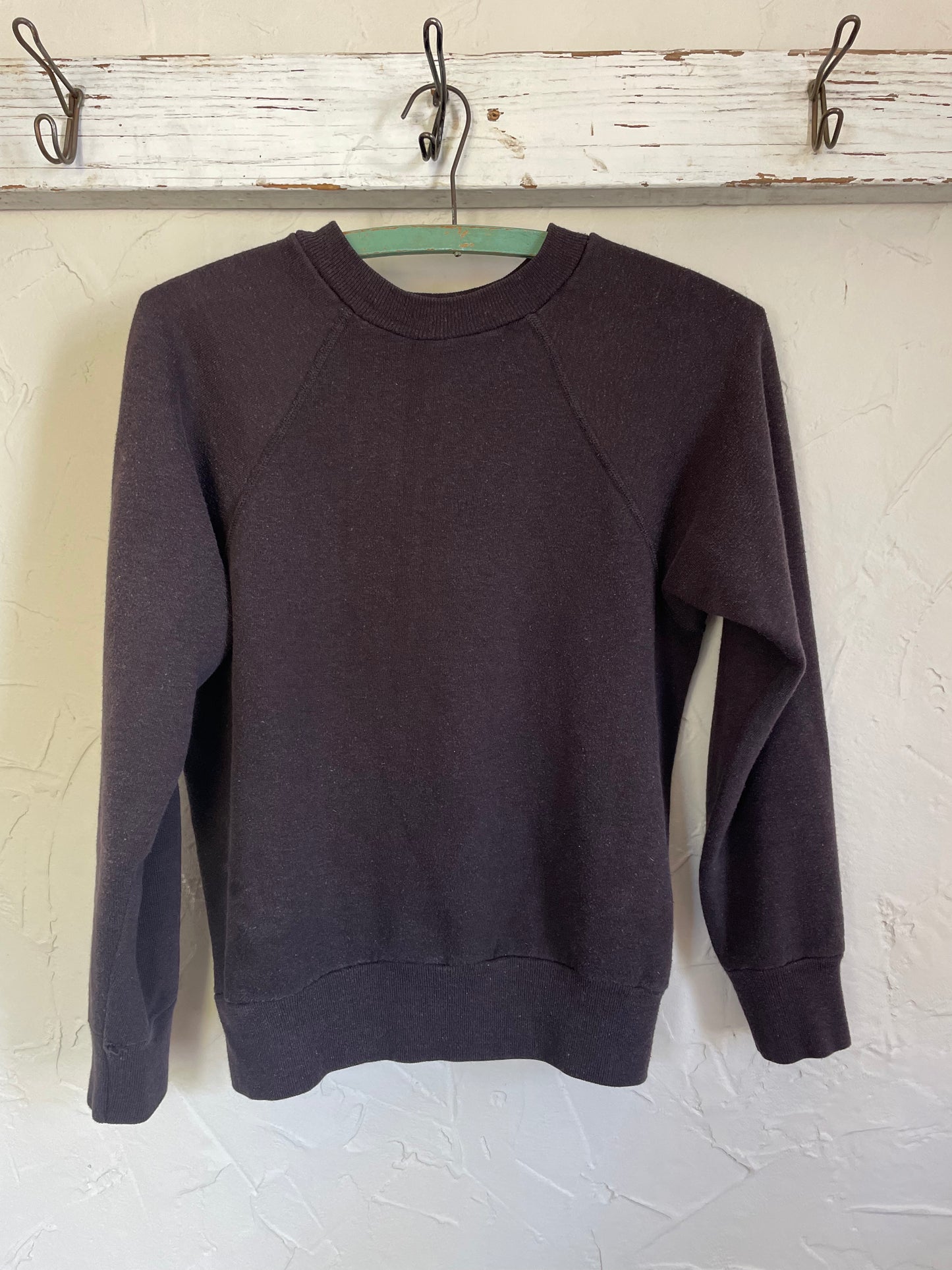 70s Blank Black Sweatshirt