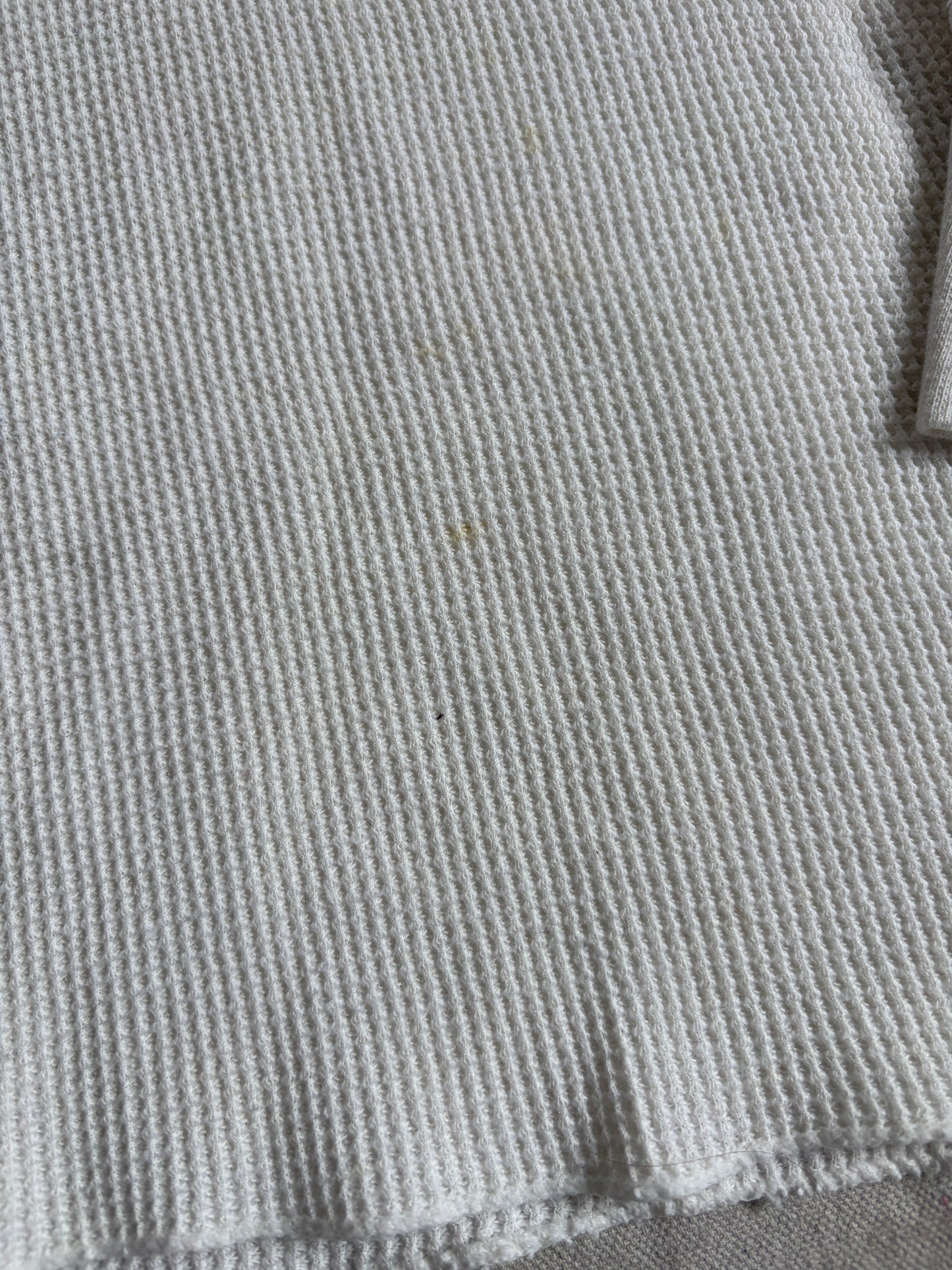 Vintage 90s White Thermal Shirt