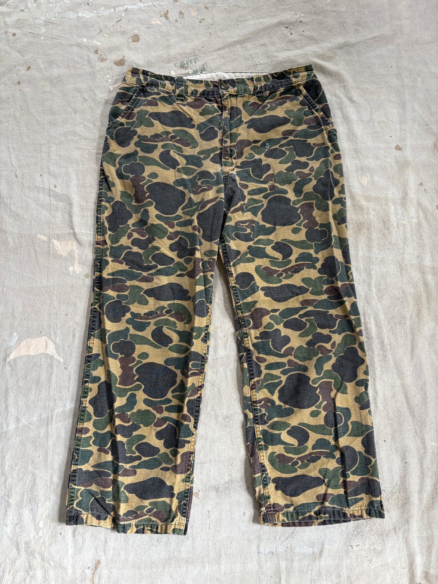 Vintage 80s Duck Camo Pants