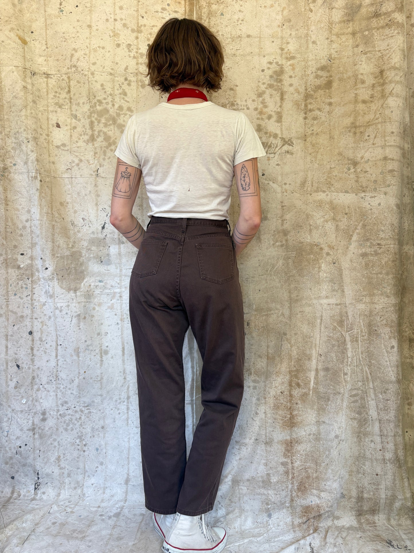 Vintage 90s LL Bean Brown Jeans