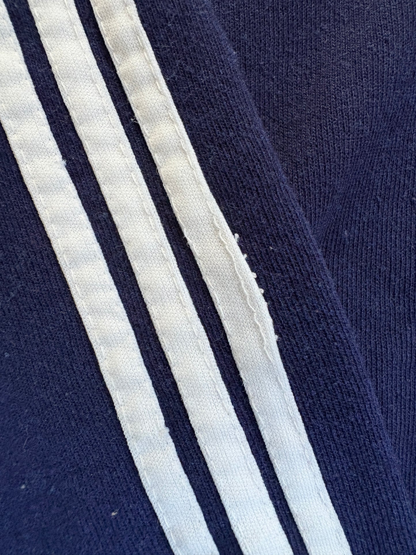 Vintage 80s Adidas Track Stripe Sweatshirt
