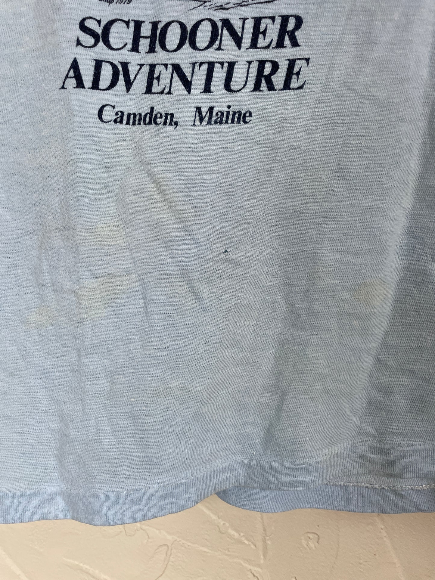 70s Schooner Adventure, Camden, Maine Tee