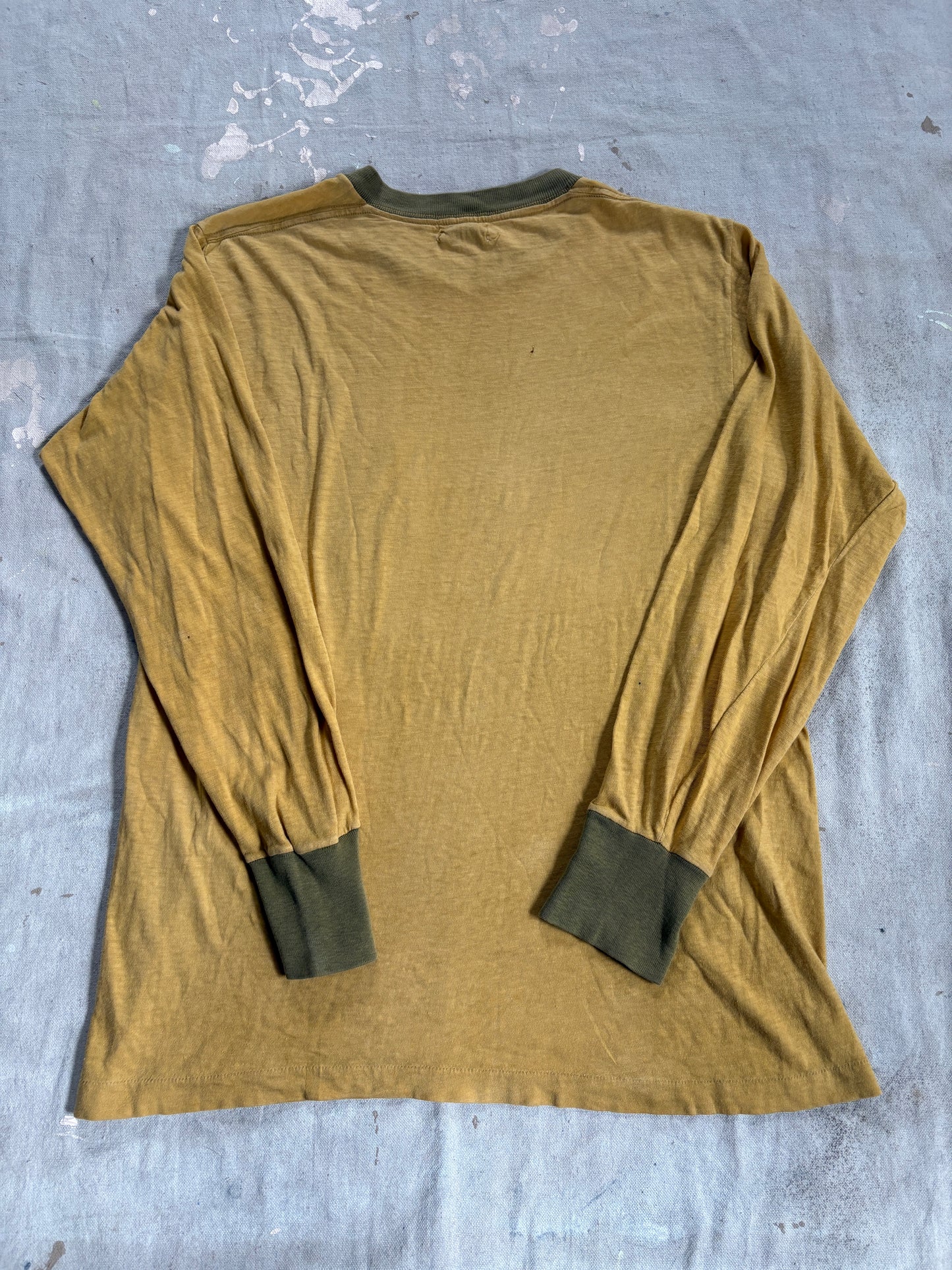Vintage 60s Brent Two Tone Long Sleeve Tee