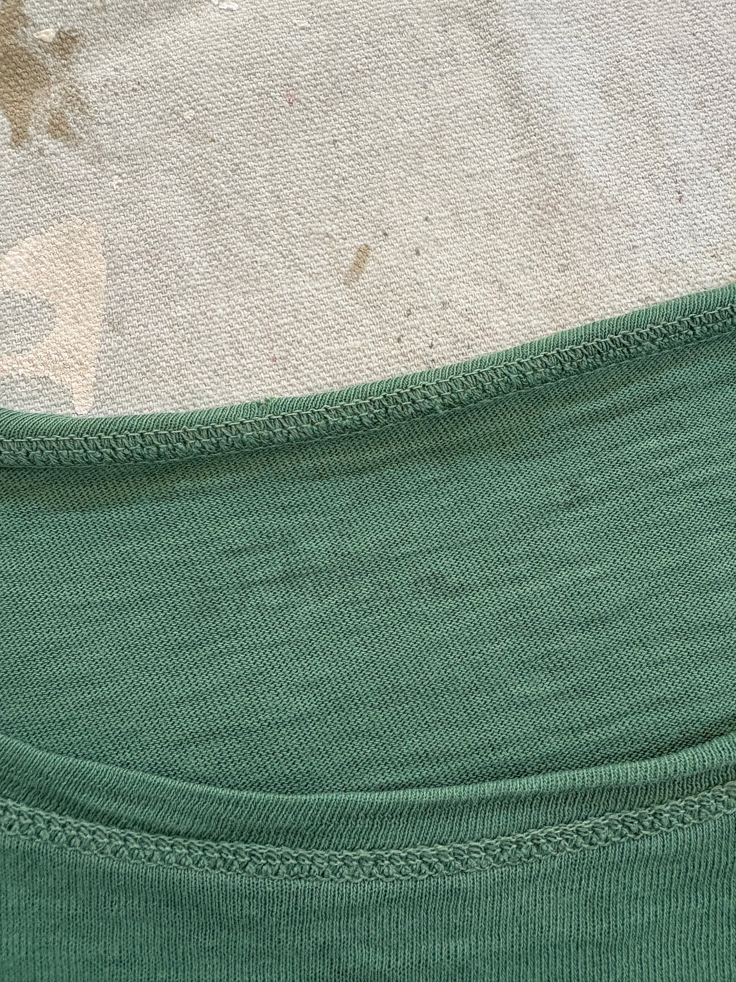 Vintage 40s Green Military Tee