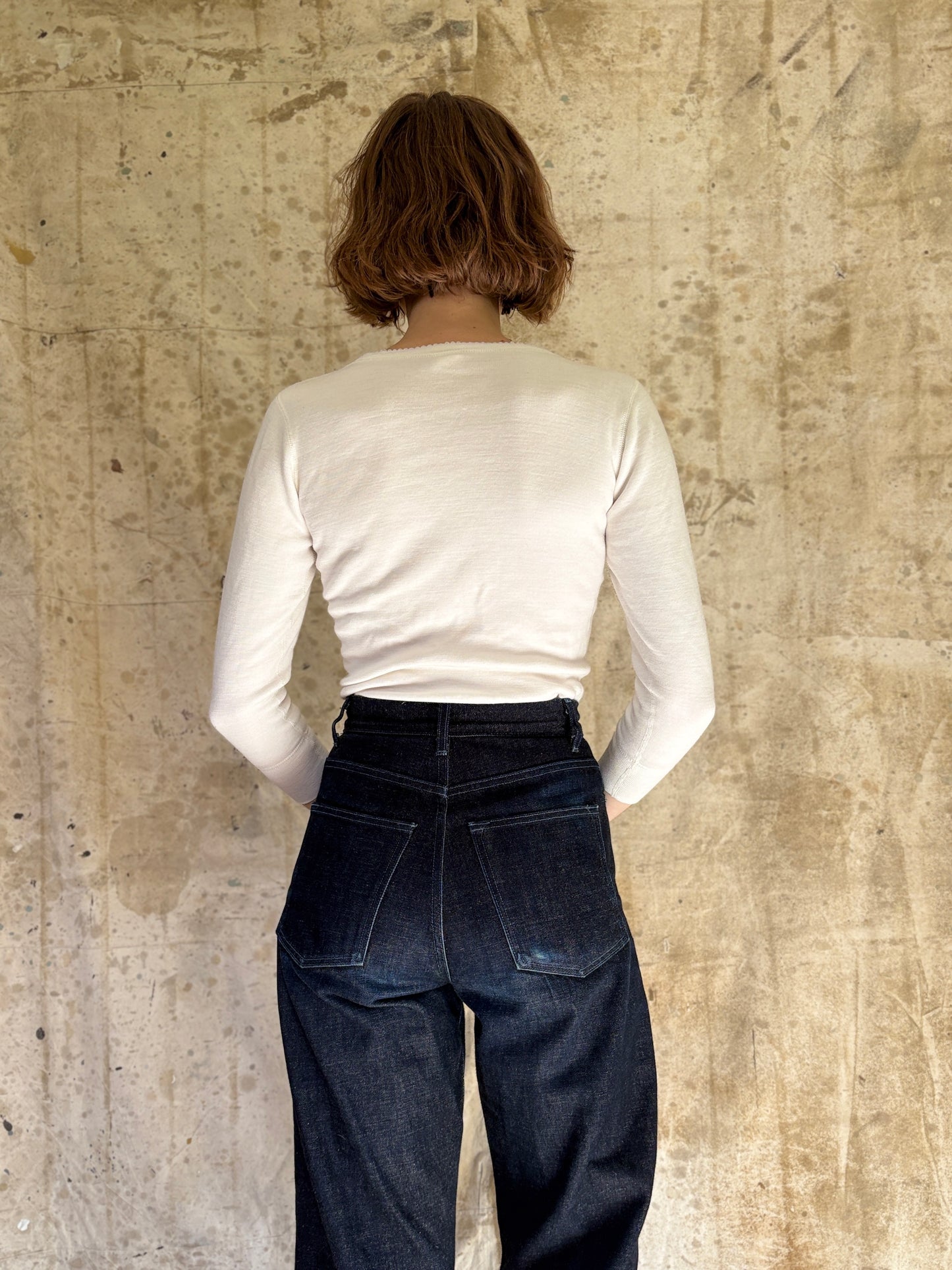90s Damart White Long John’s Set