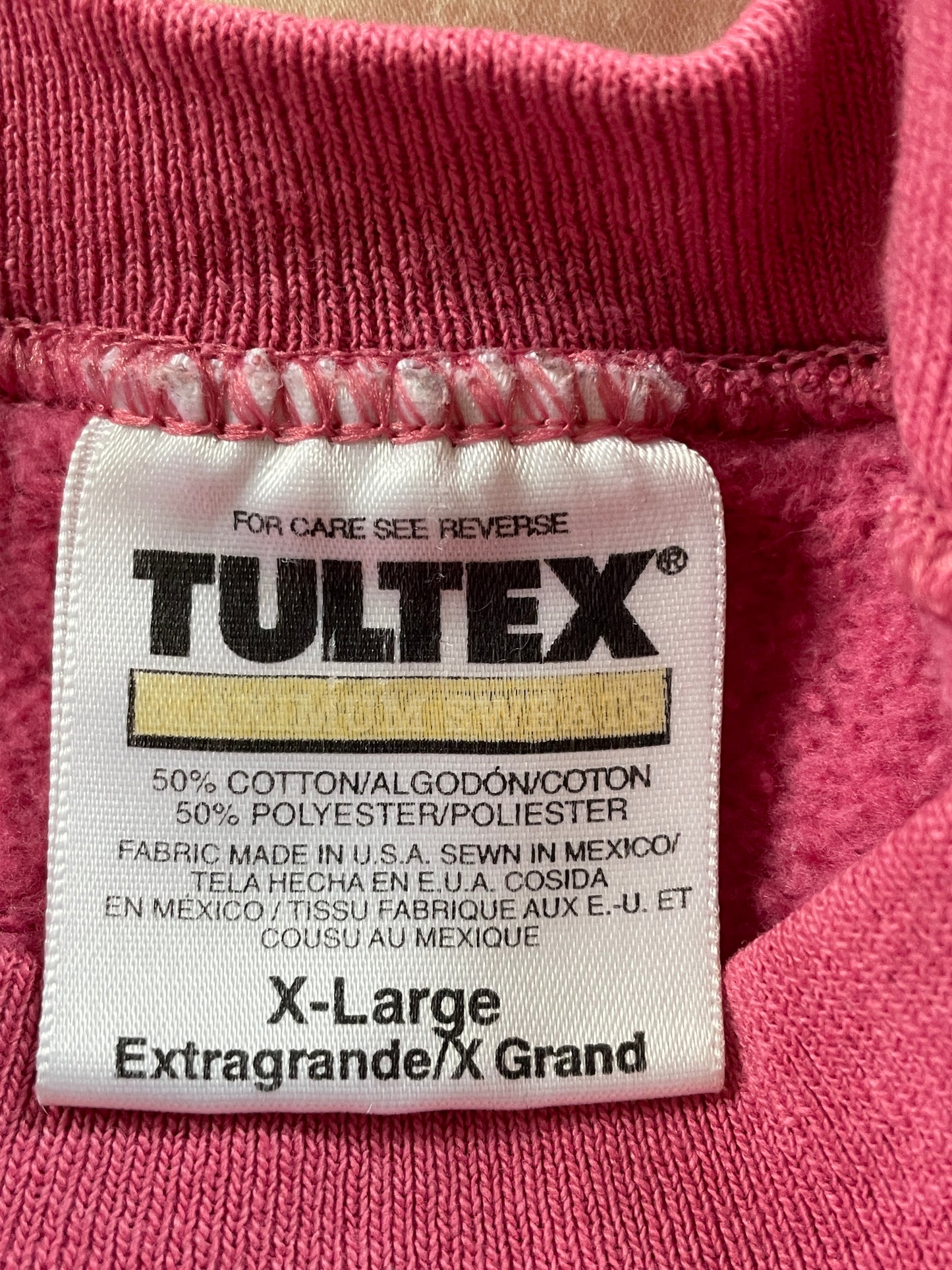 90s Blank Pink Sweatshirt