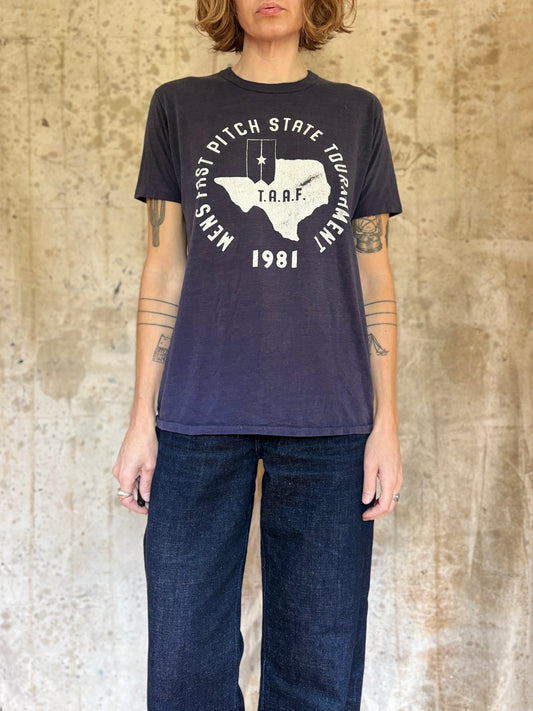 80s Men’s Fastpitch Softball Texas State Tournament Tee