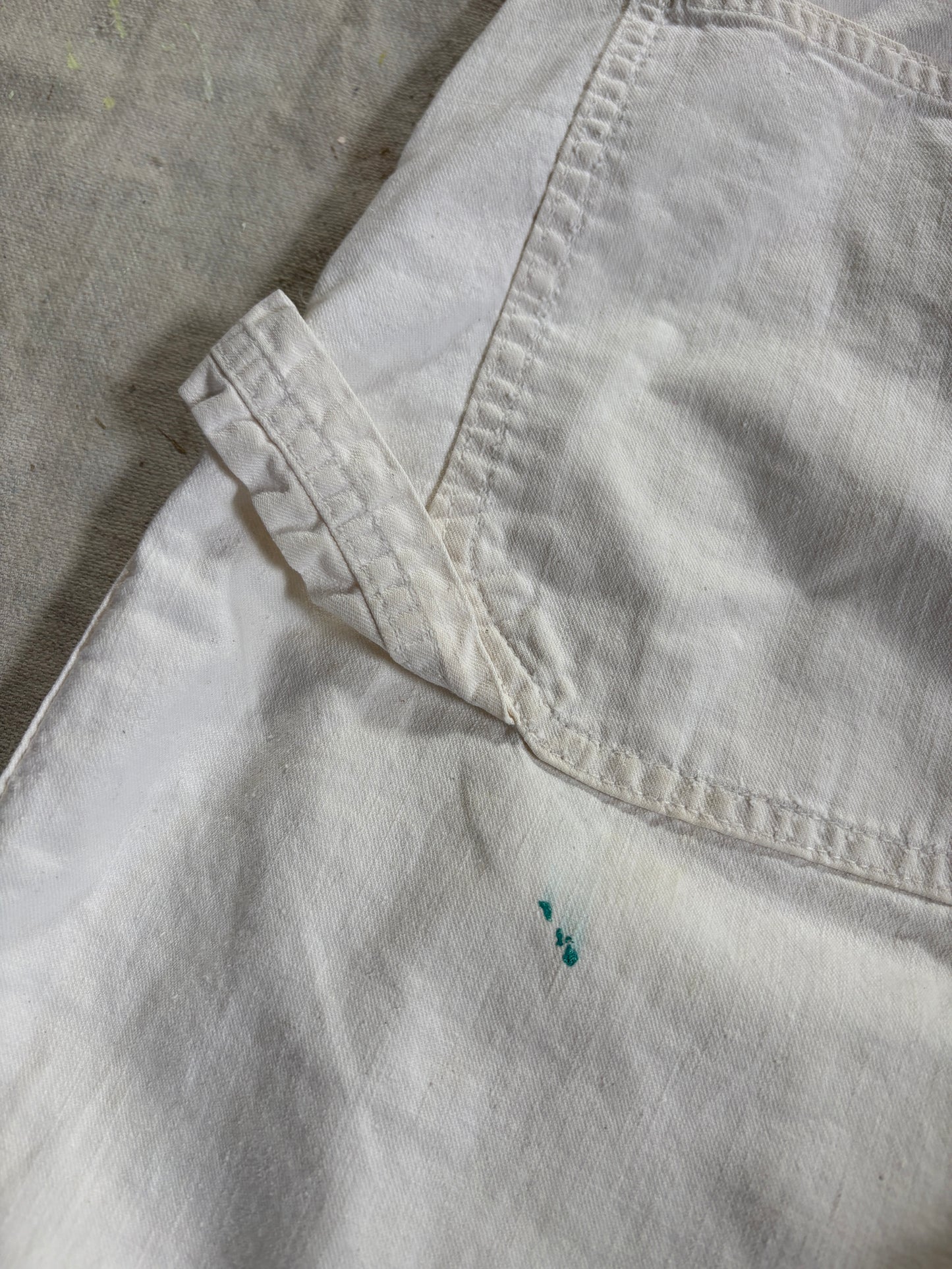 Vintage 80s Sears Ecru Painter Pants
