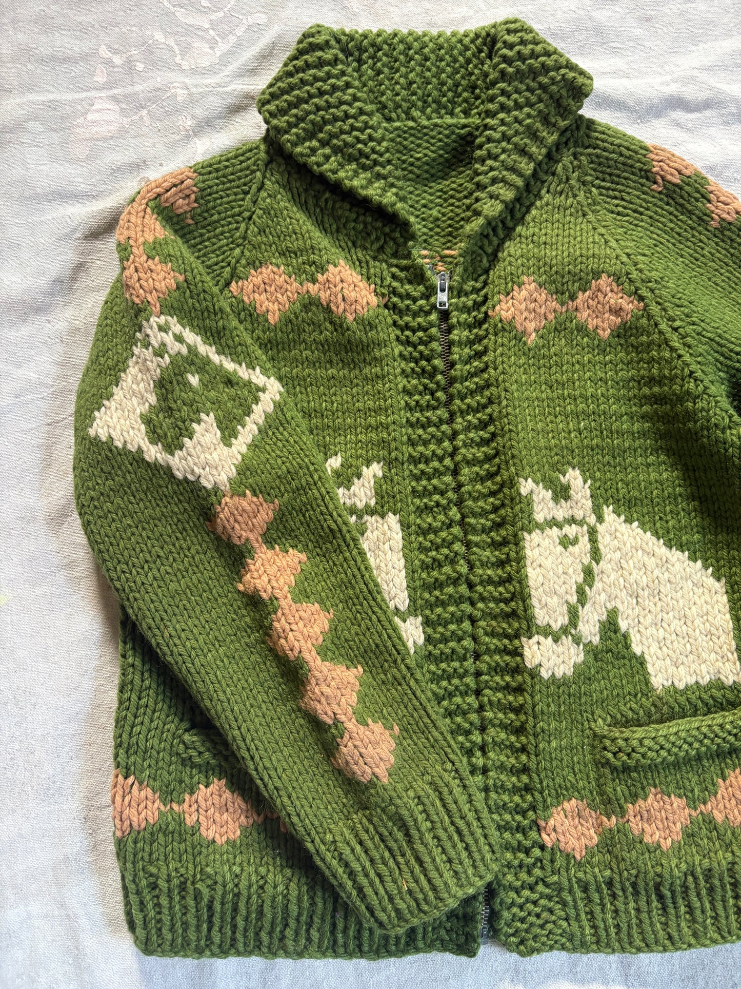 60s Mary Maxim Horse Sweater