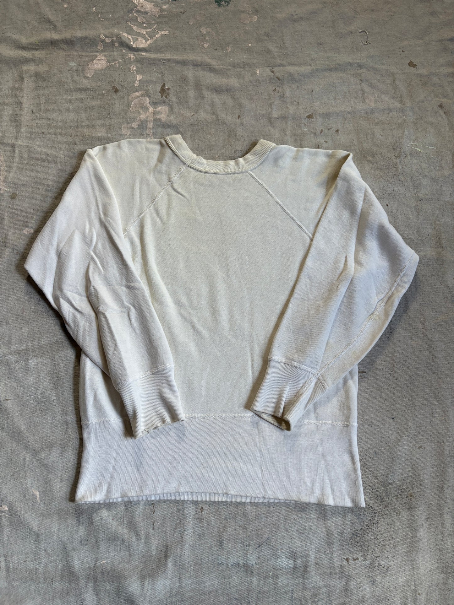 Vintage 60s Blank Off White Sweatshirt
