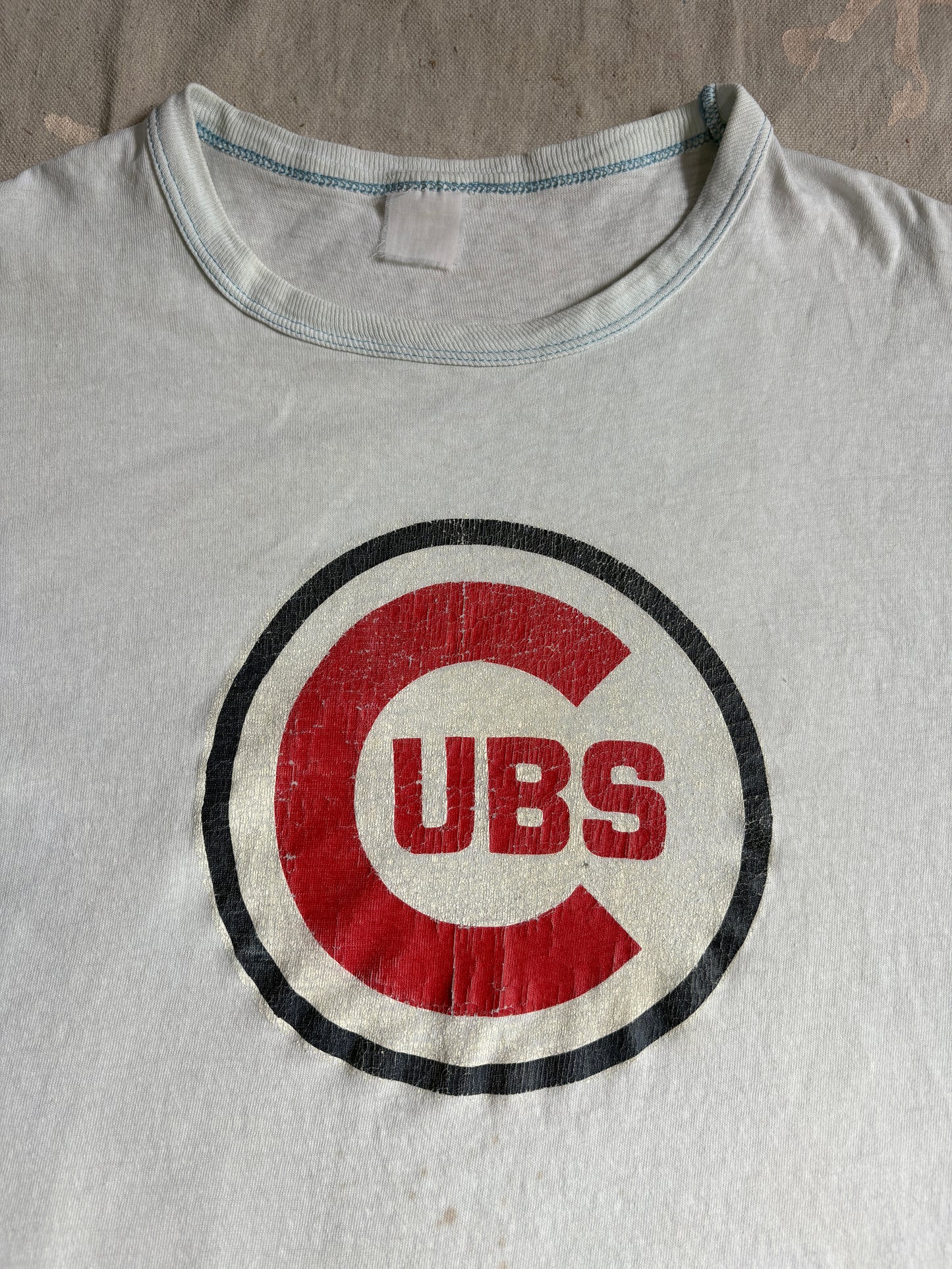 Vintage 80s Chicago Cubs Baseball Tee