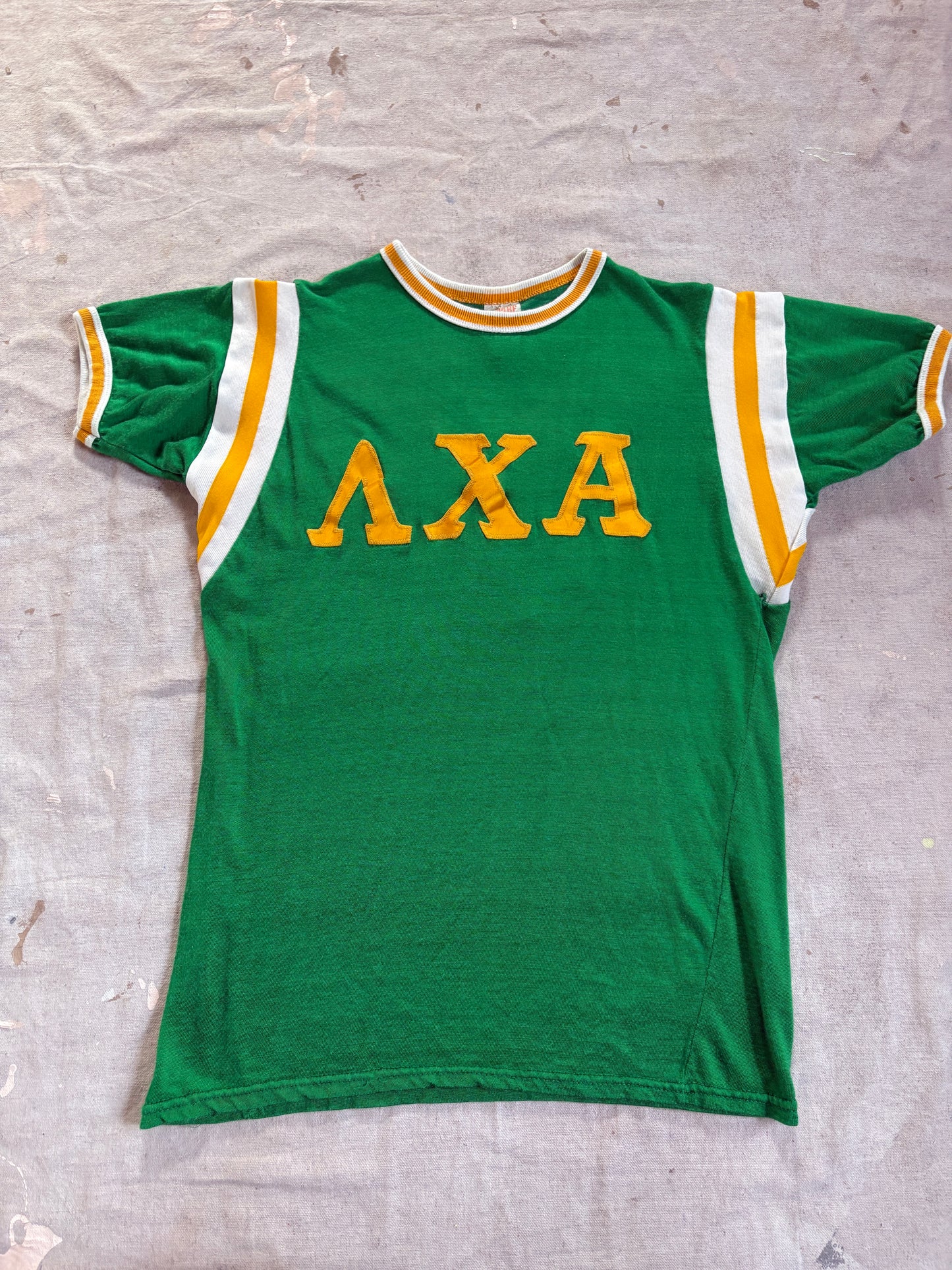 Vintage 70s Durene Lambda Chi Alpha Fraternity Jersey Tee