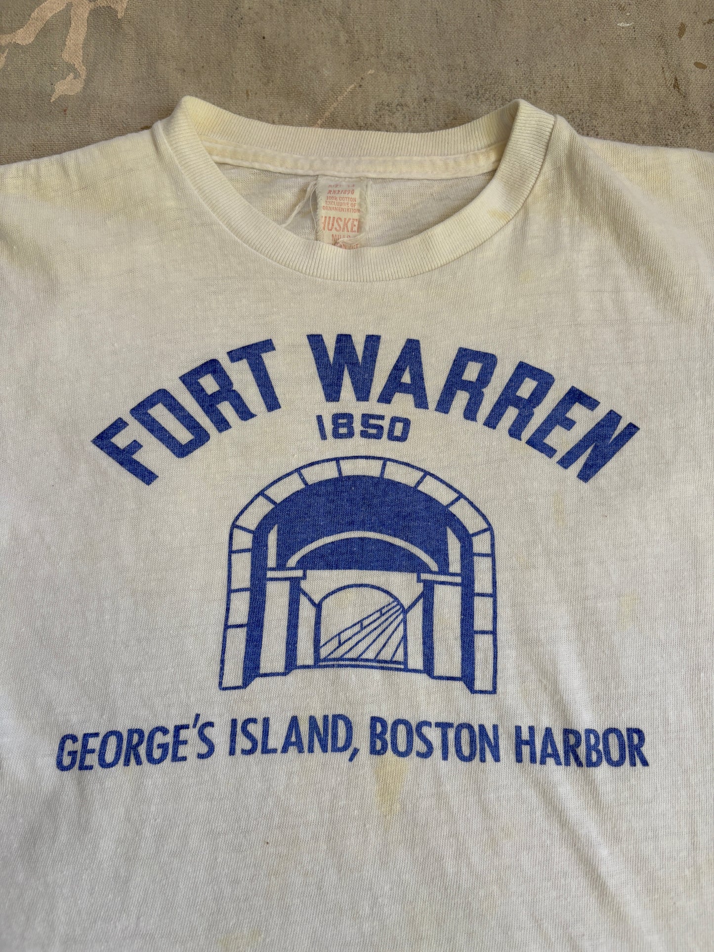 50s Fort Warren George’s Island Boston Harbor Tee