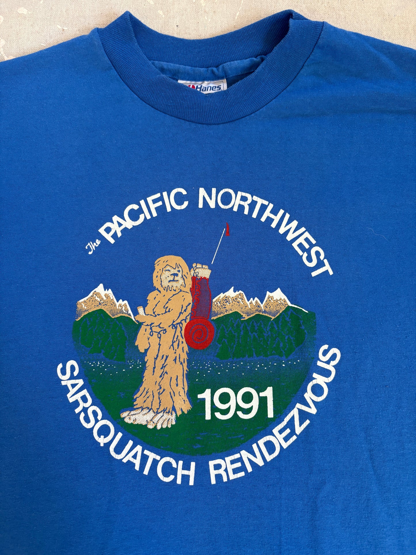 ‘91 Pacific Northwest Sarsquatch Rendezvous Tee