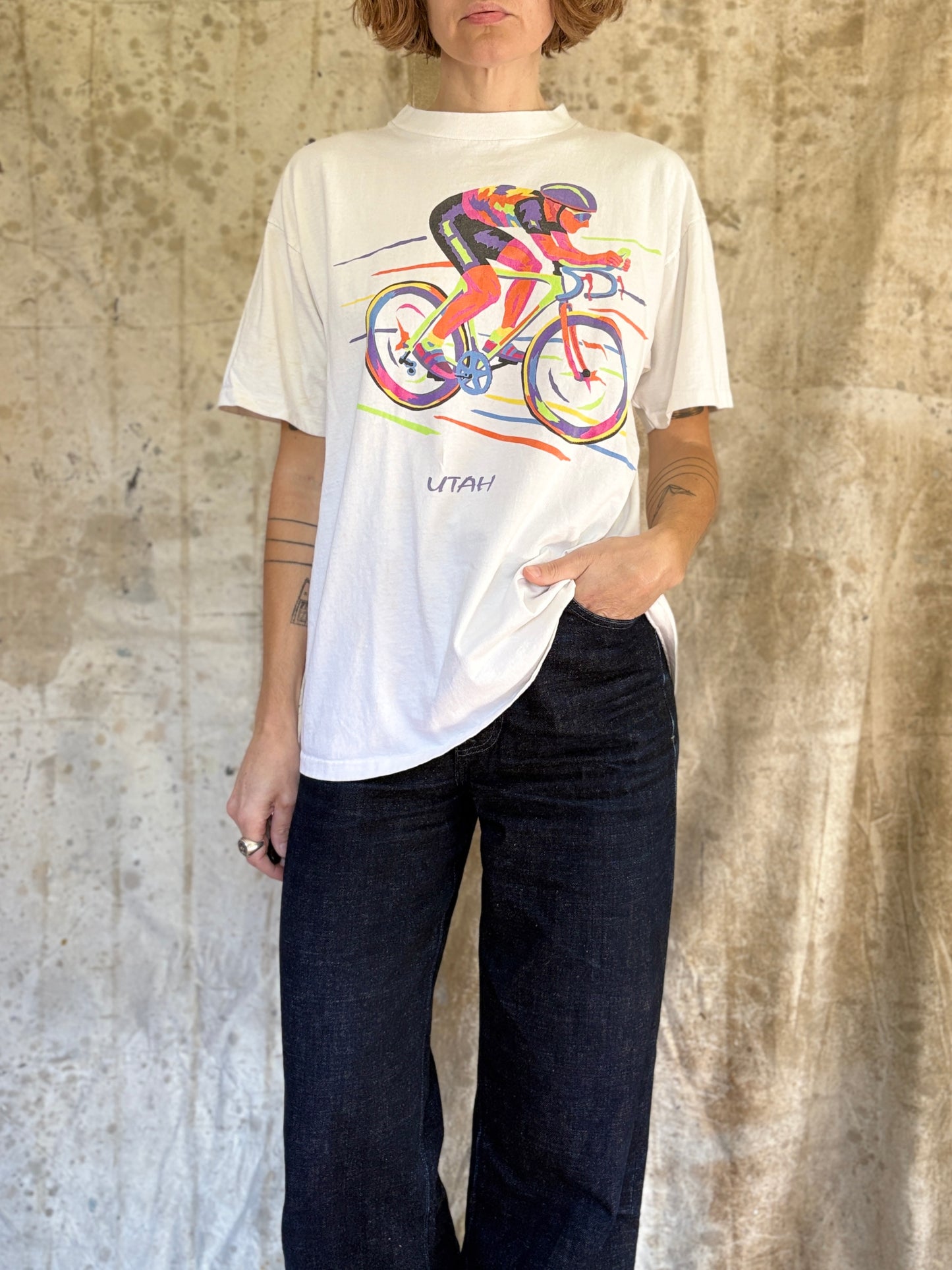 90s Utah Cyclist Tee