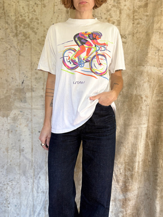 90s Utah Cyclist Tee