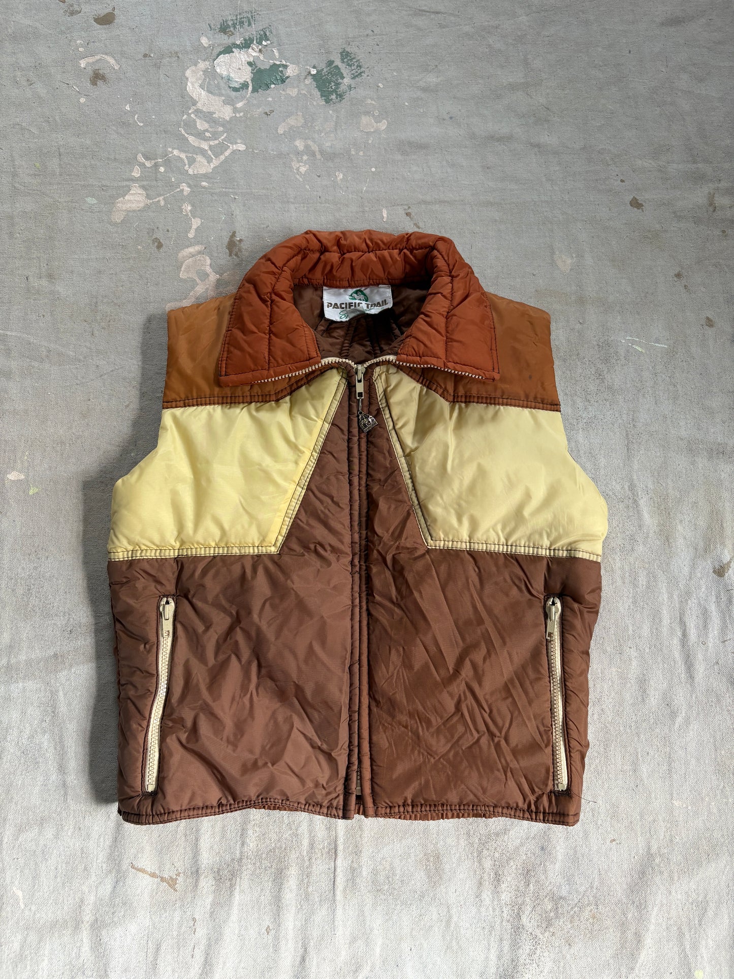 80s Pacific Trail Earth Tone Vest