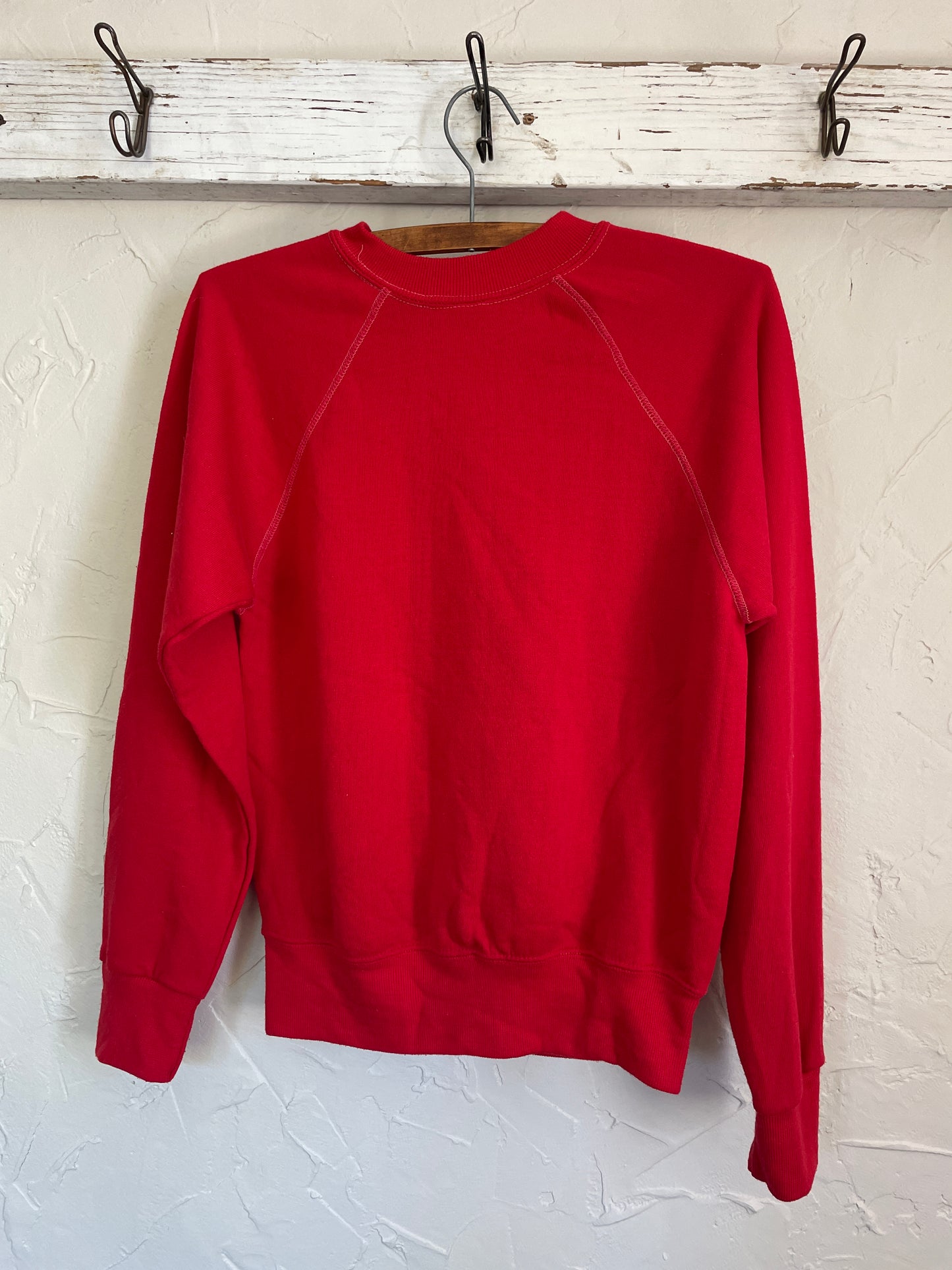 80s Blank Red Sweatshirt