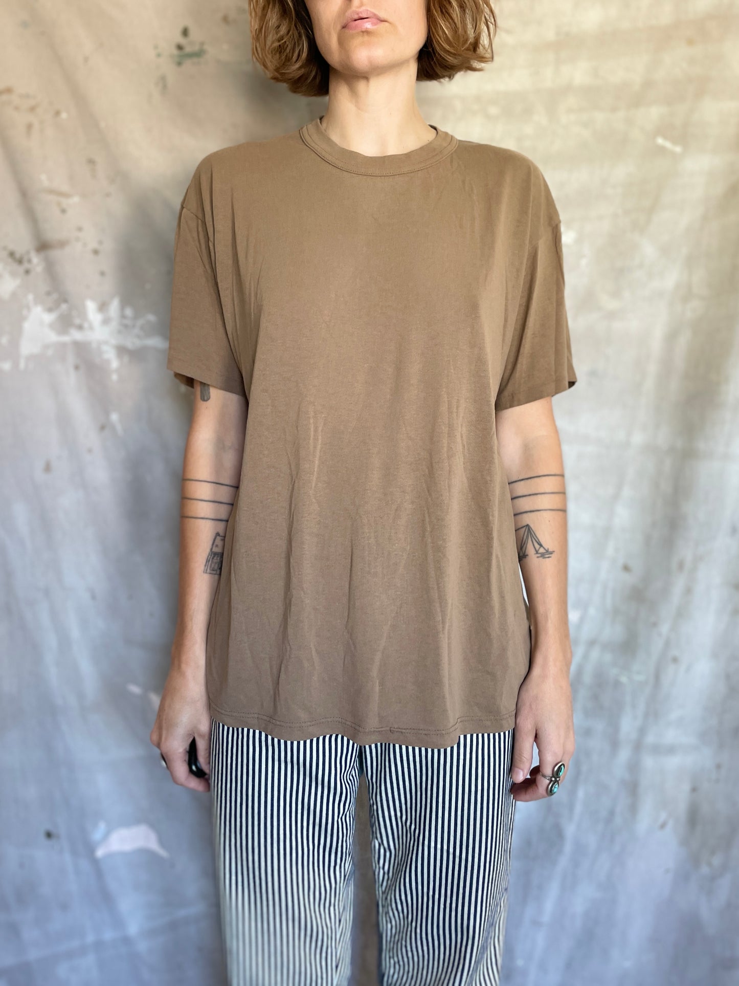 90s Blank Tan Tee