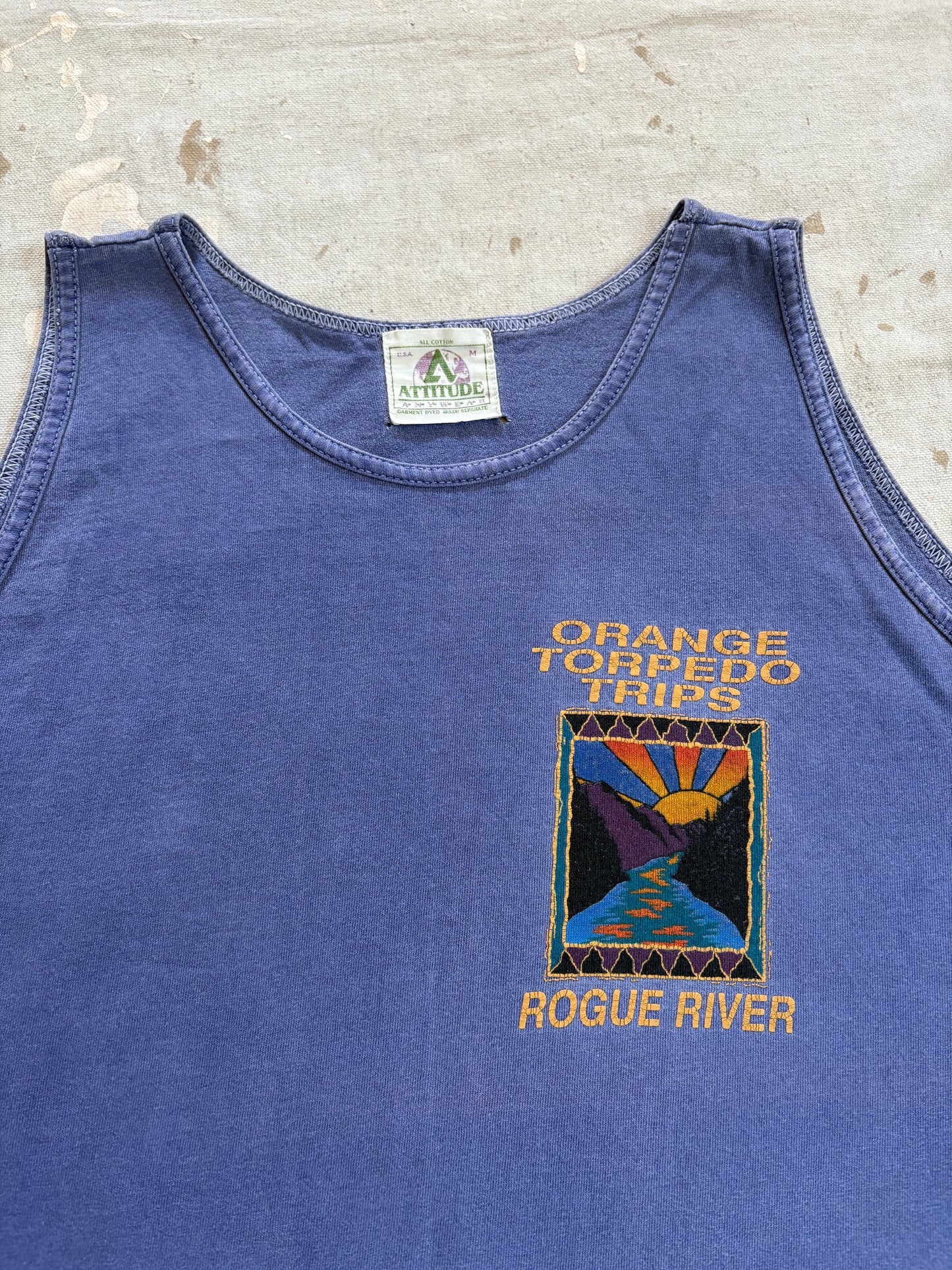 Vintage 90s Rogue River Leave It As It Was Tank Top