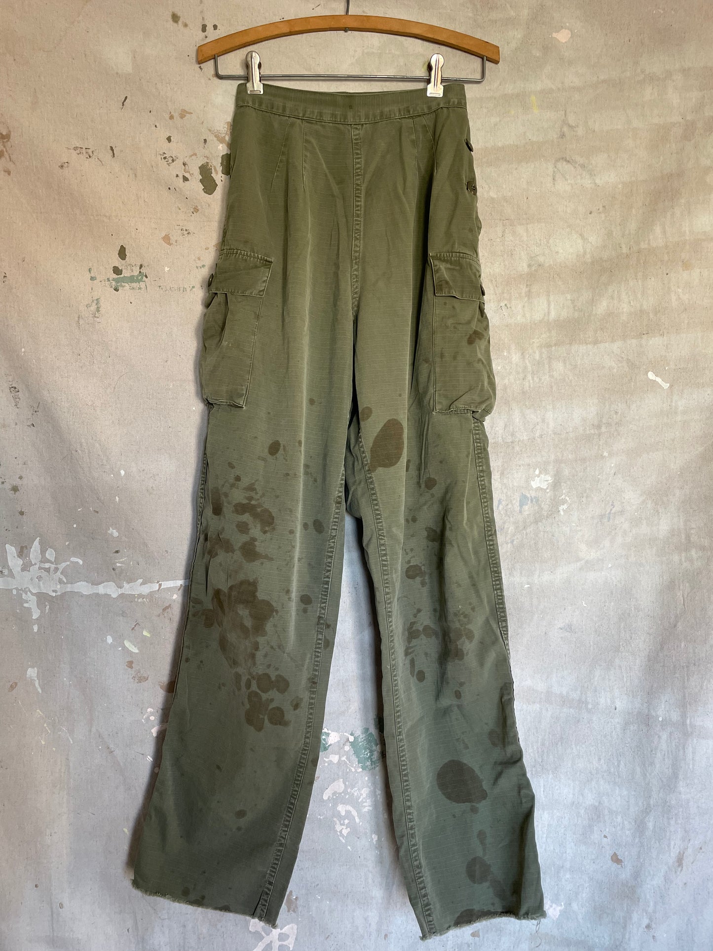 70s OG-107 “Woman’s” Utility Cotton Poplin Slacks