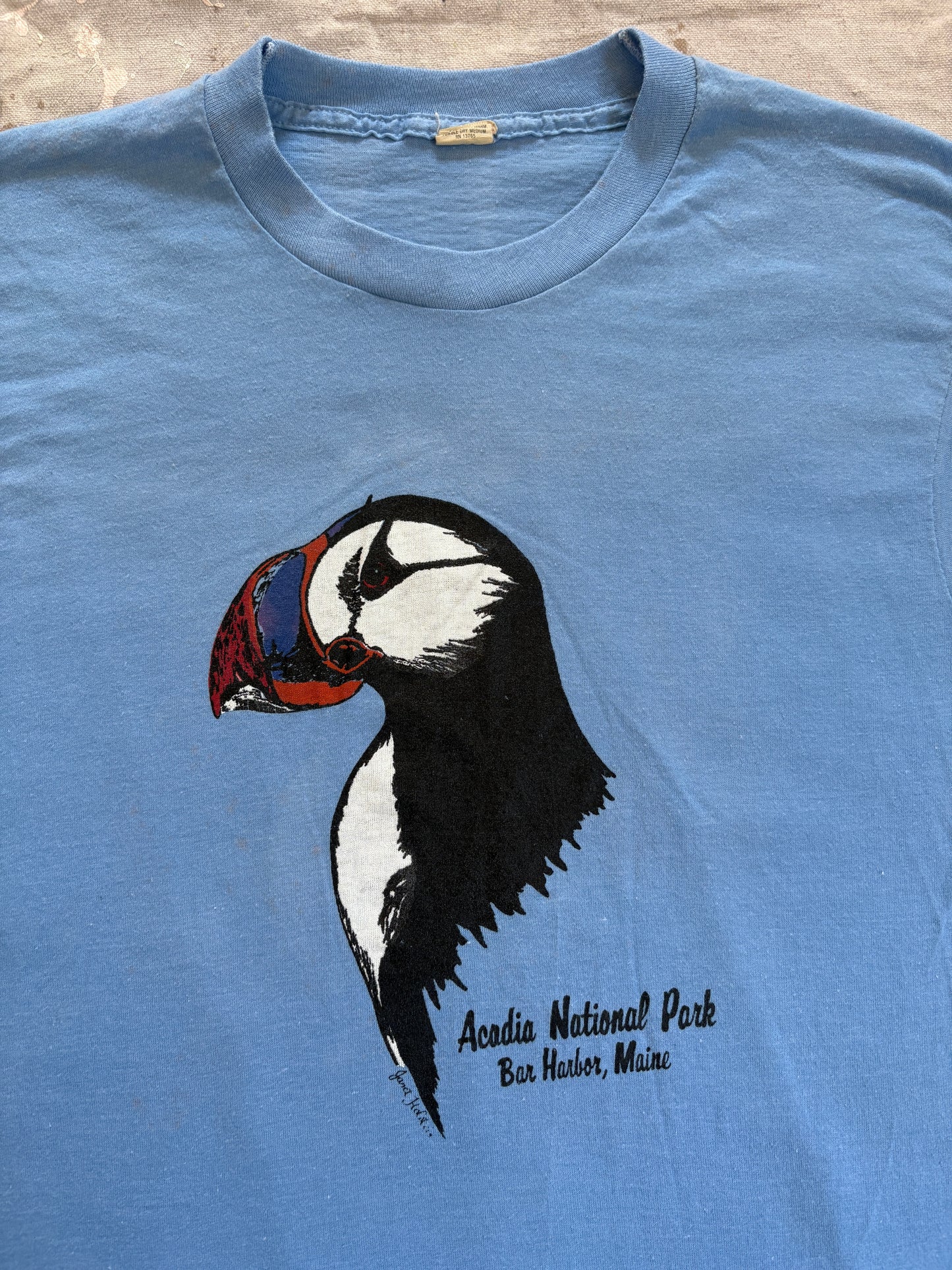 80s Acadia National Park Bar Harbor Maine Tee