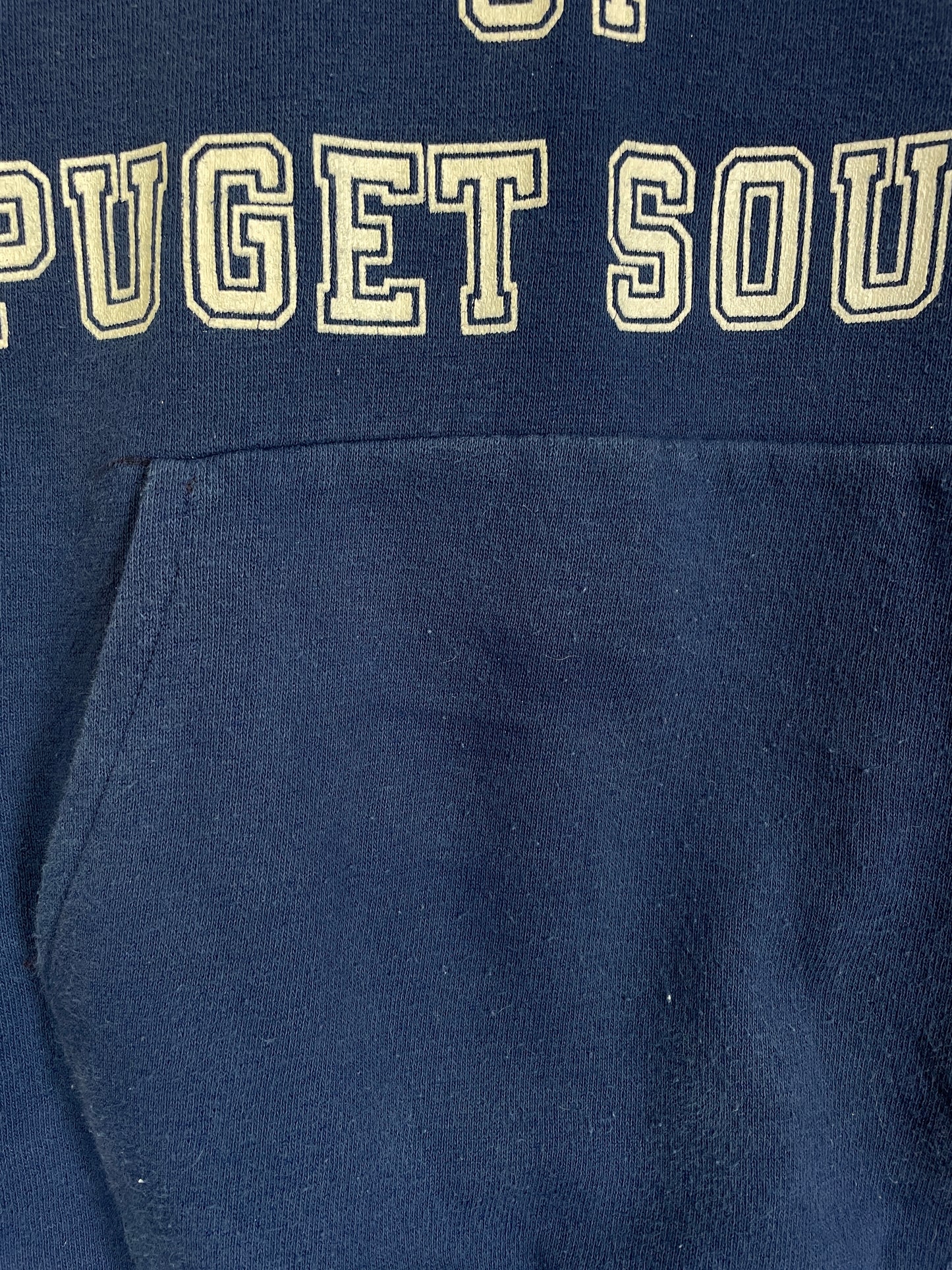 80s University Of Puget Sound Hoodie Sweatshirt