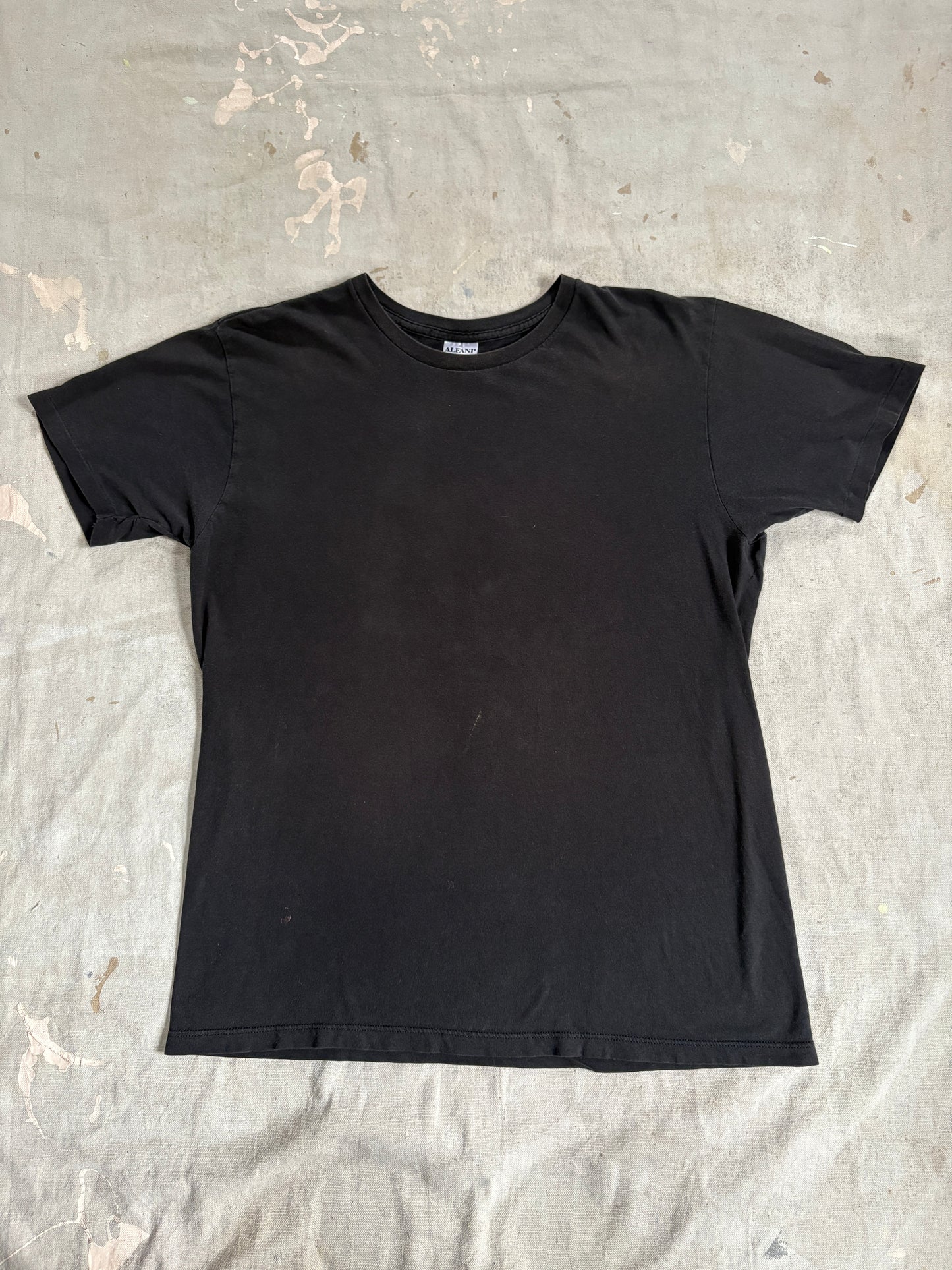 Vintage 90s Blank Black Tee