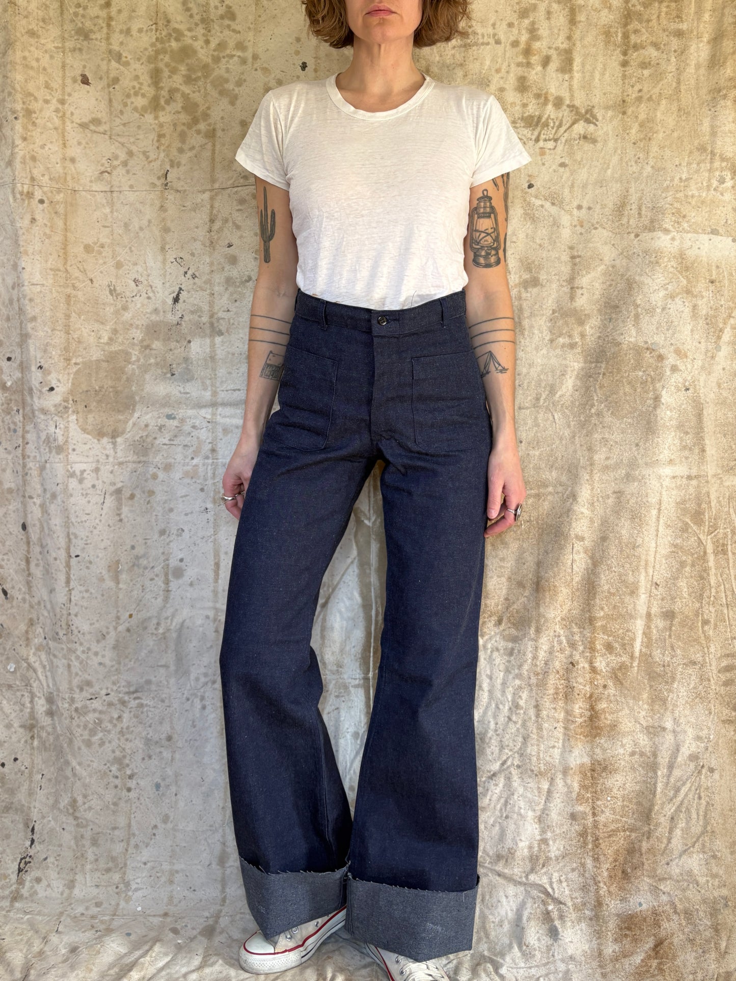 Vintage 80s Deadstock USN Seafarer Dungarees