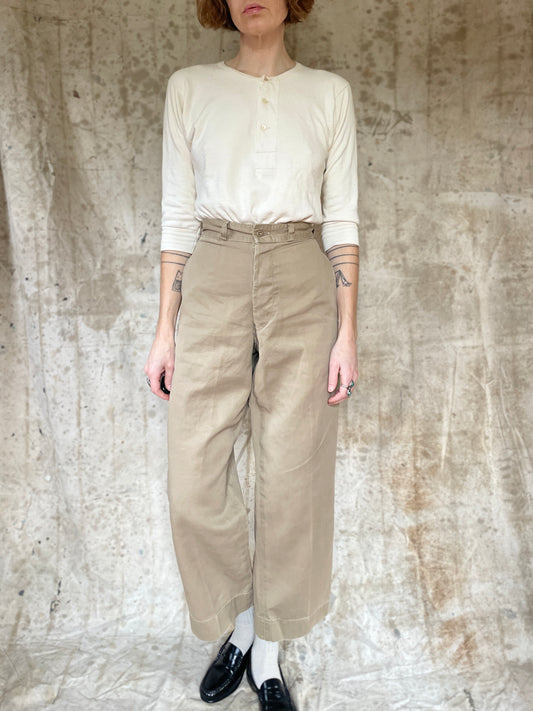 60s Military Khaki Pants