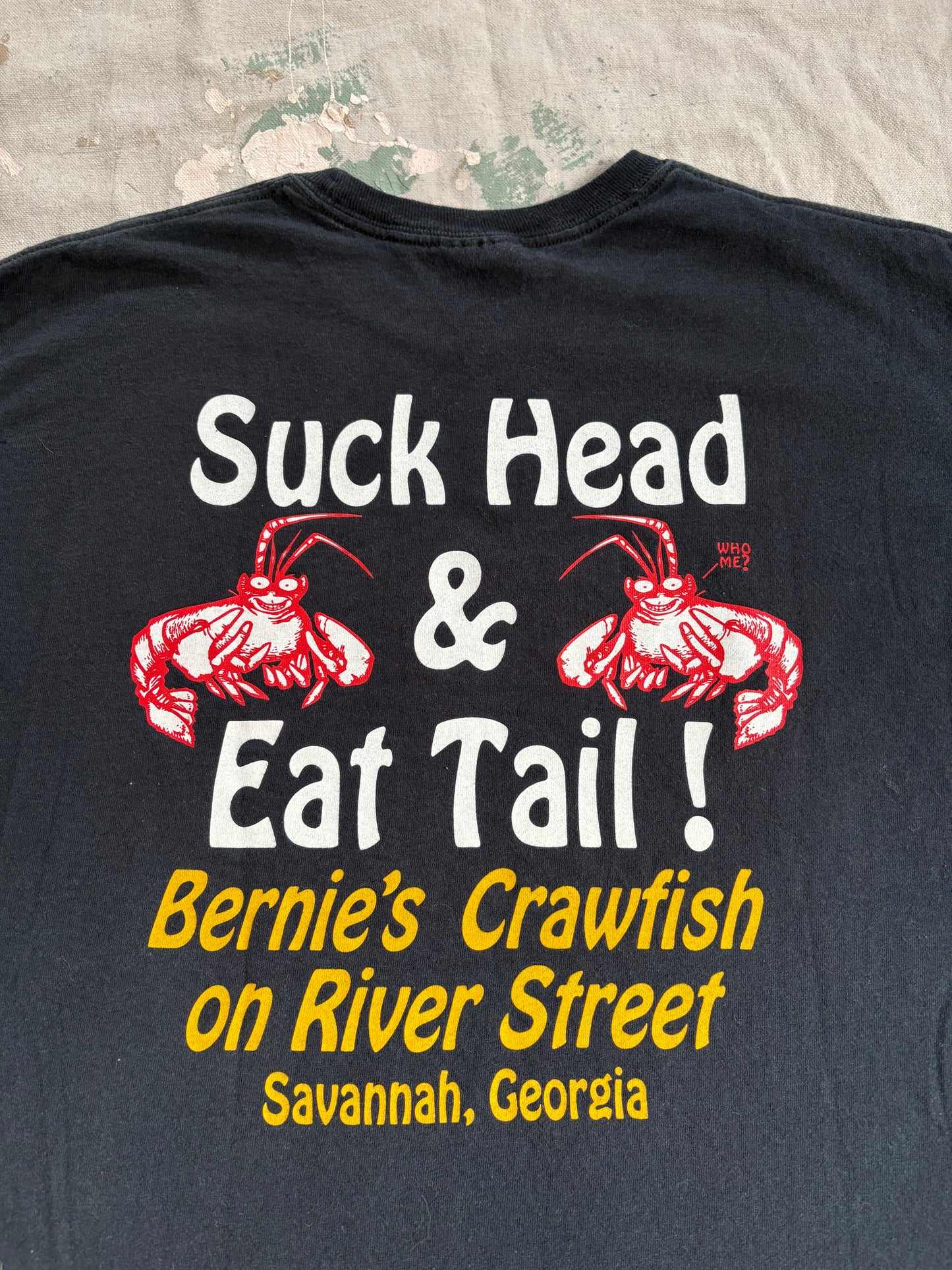 90s Bernie’s Crawfish: Suck The Head Eat The Tail Tee