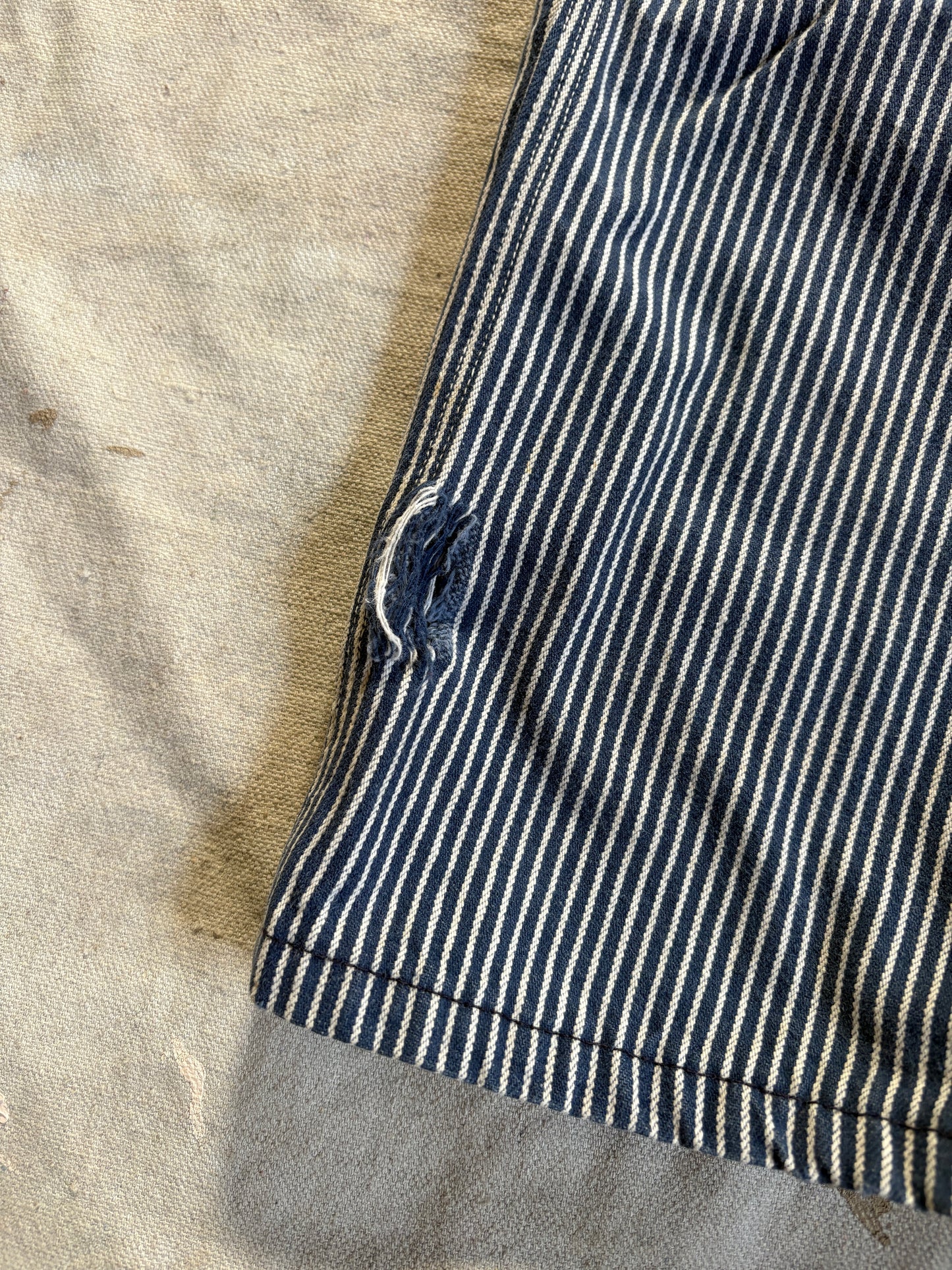 80s Big Smith Hickory Stripe Overalls