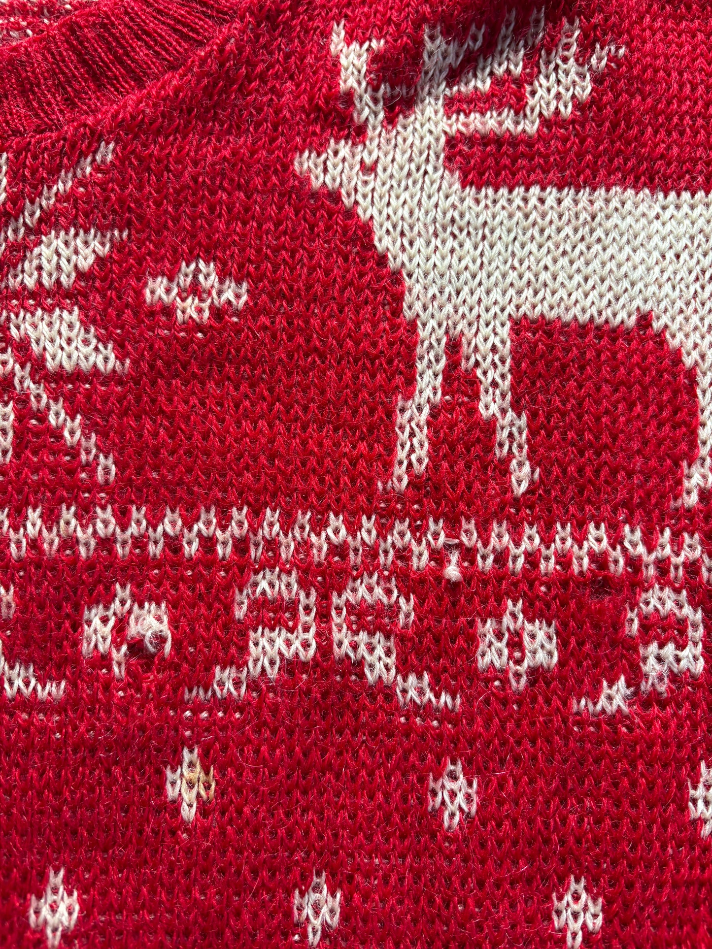 50s Jantzen Reindeer Holiday Sweater