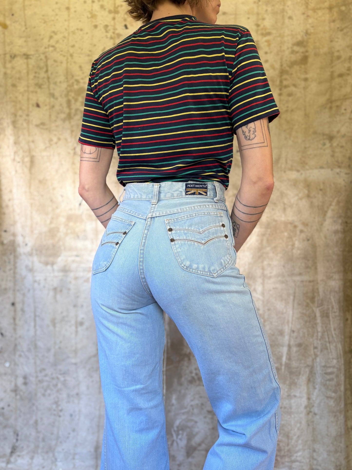 Vintage 70s Pentimento Wide Leg Jeans