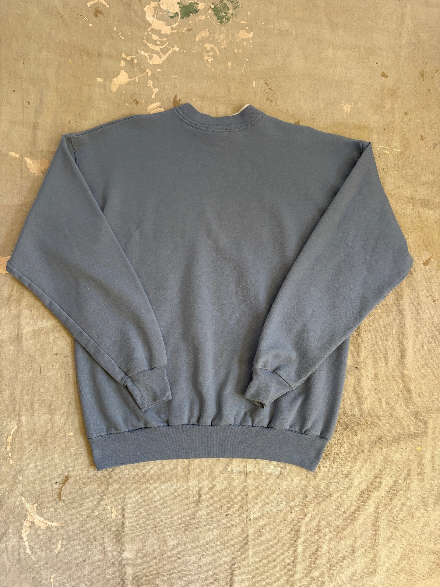 Vintage 90s Painted Cat Face Sweatshirt
