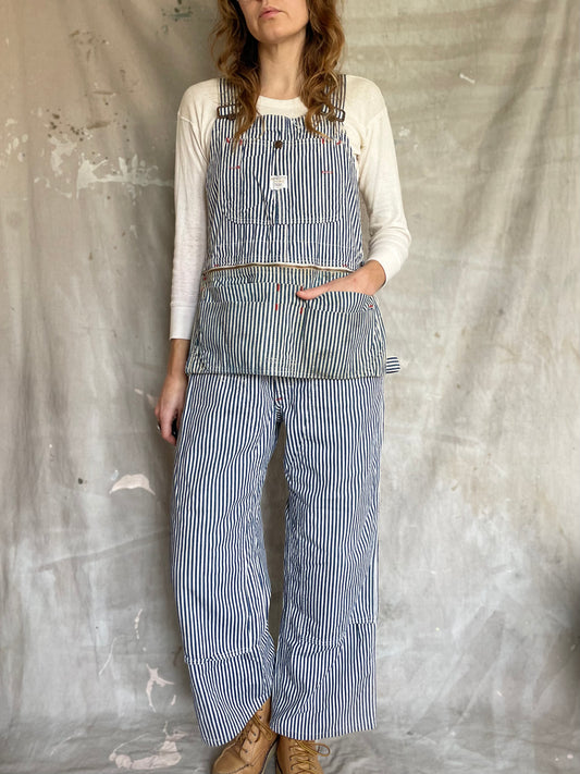 70s Big Mac Express Stripe Overalls