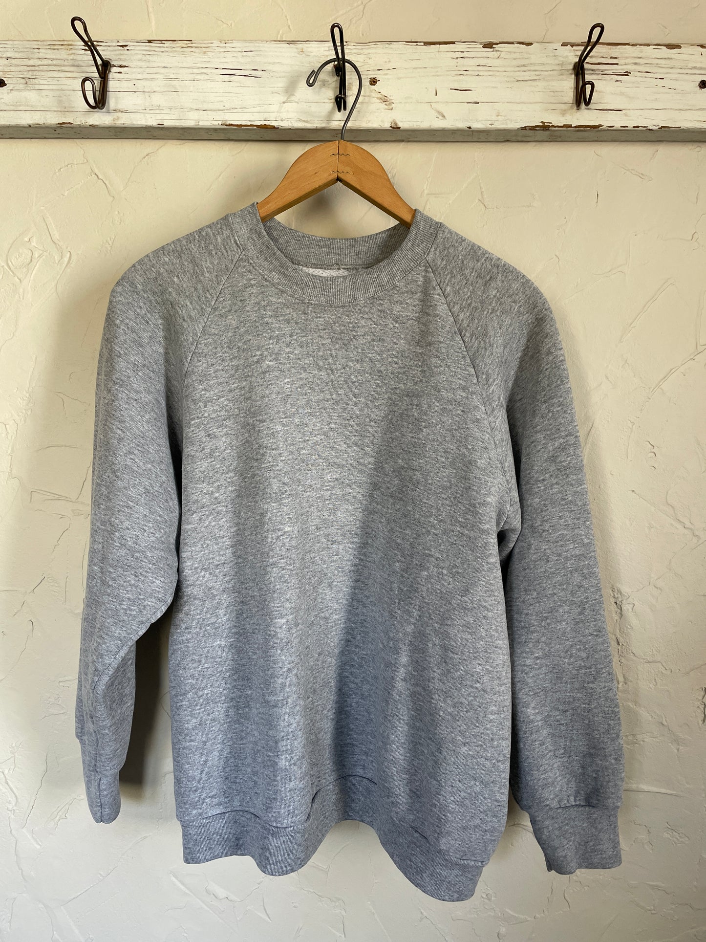 80s/90s Blank Heather Grey Sweatshirt