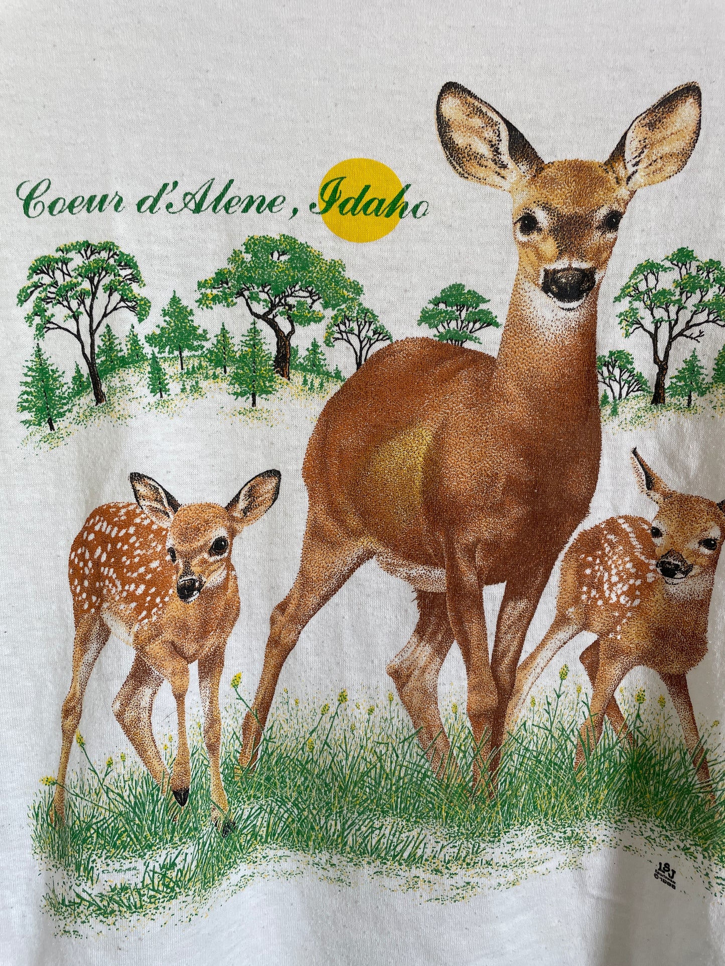 80s Coeur D’Alene Deer Tee