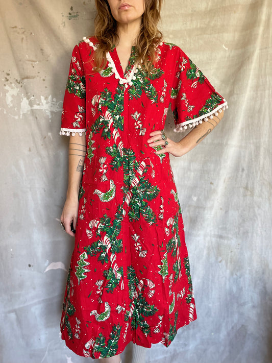 60s Handmade Holiday House Dress