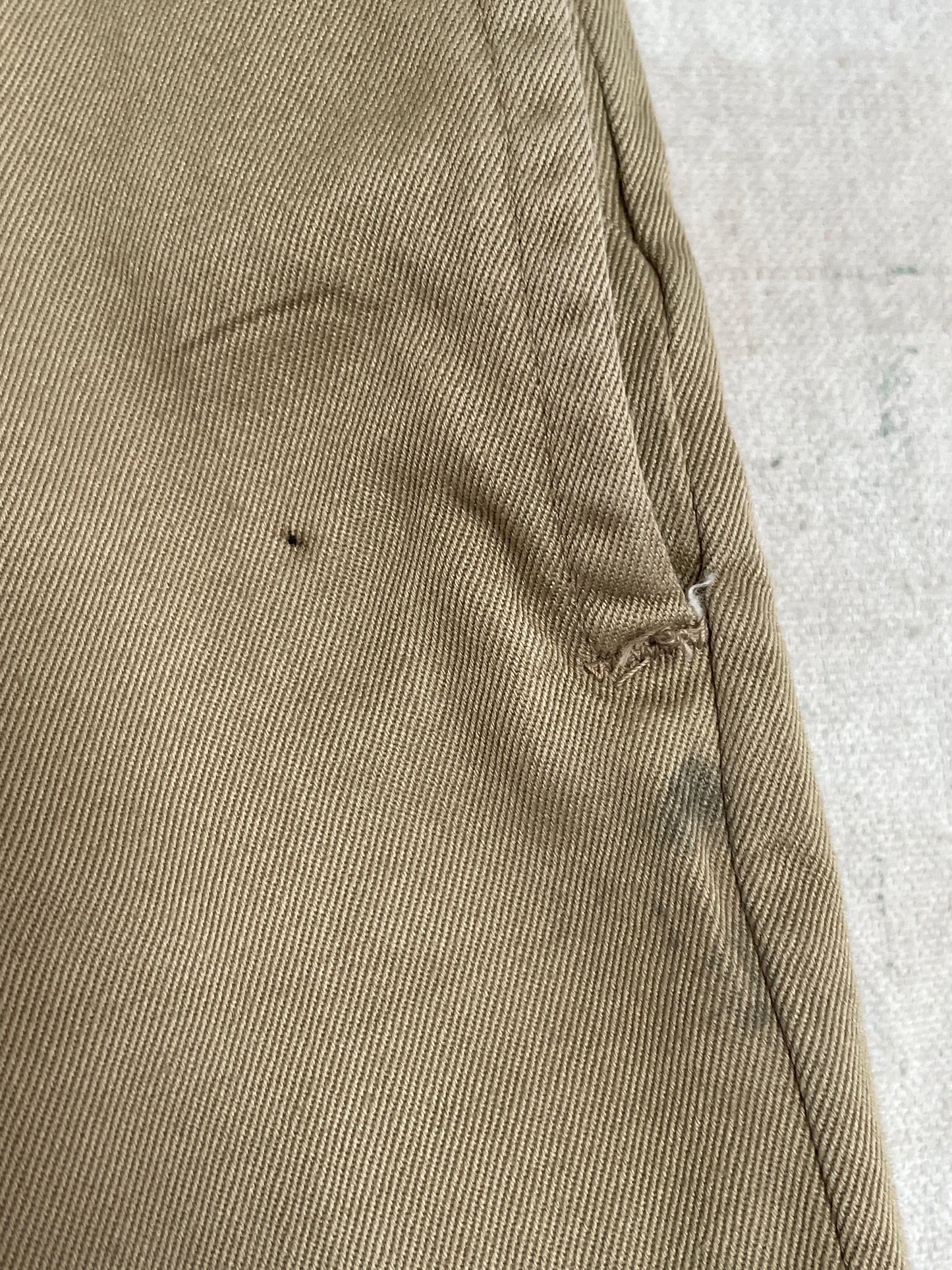 60s Military Khaki Trousers