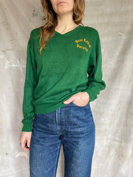 70s Deer Lakes Varsity Sweatshirt