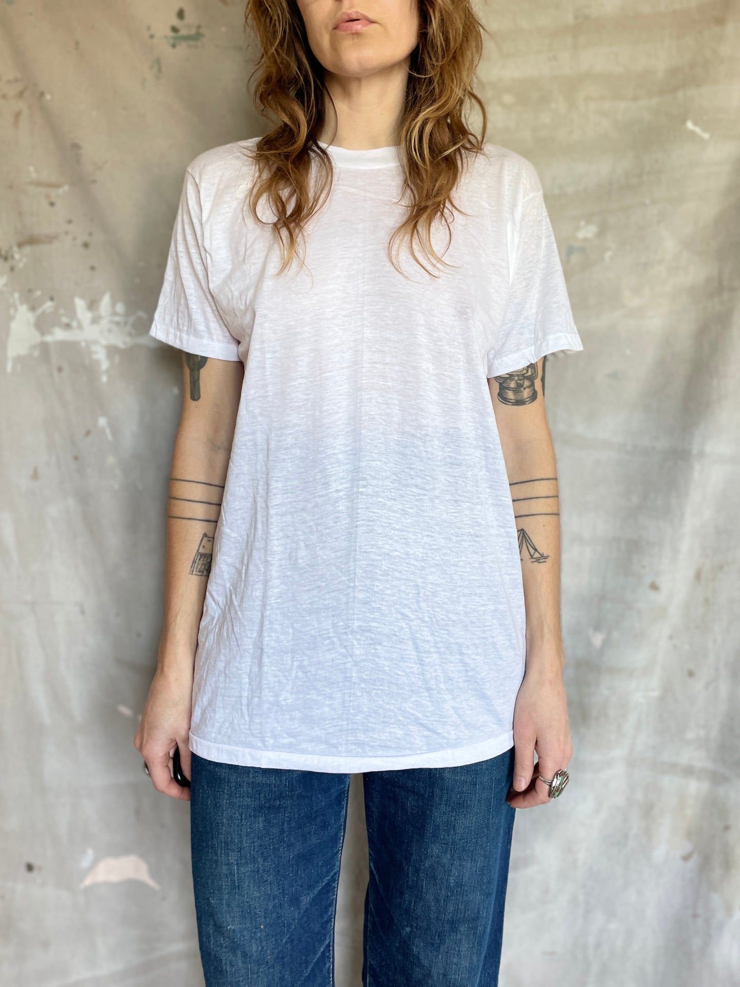 80s/90s FOTL Blank White Tee