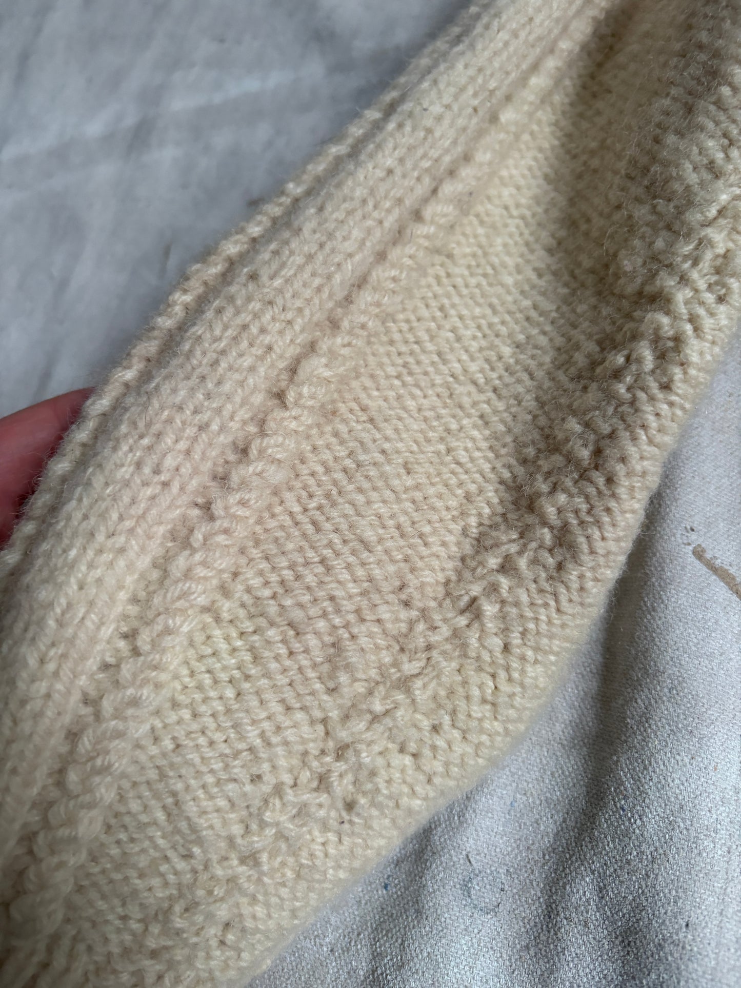 Vintage 70s Fisherman Sweater