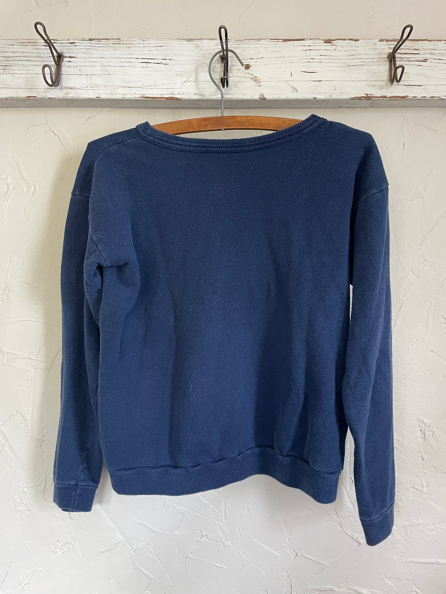 70s Blank Navy Blue Sweatshirt