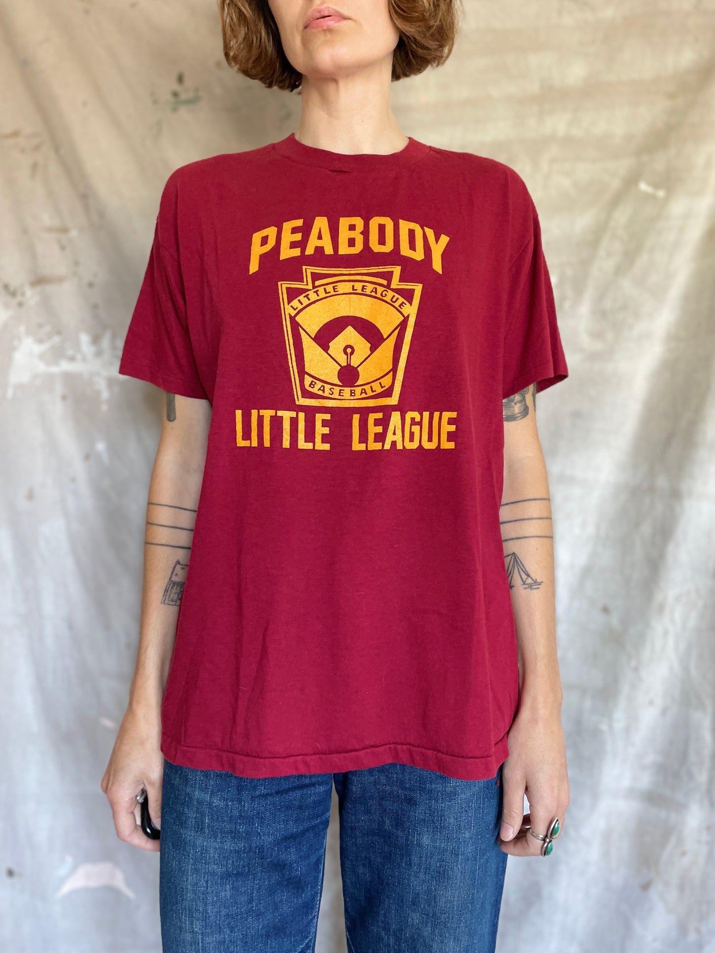 80s Peabody Little League Tee