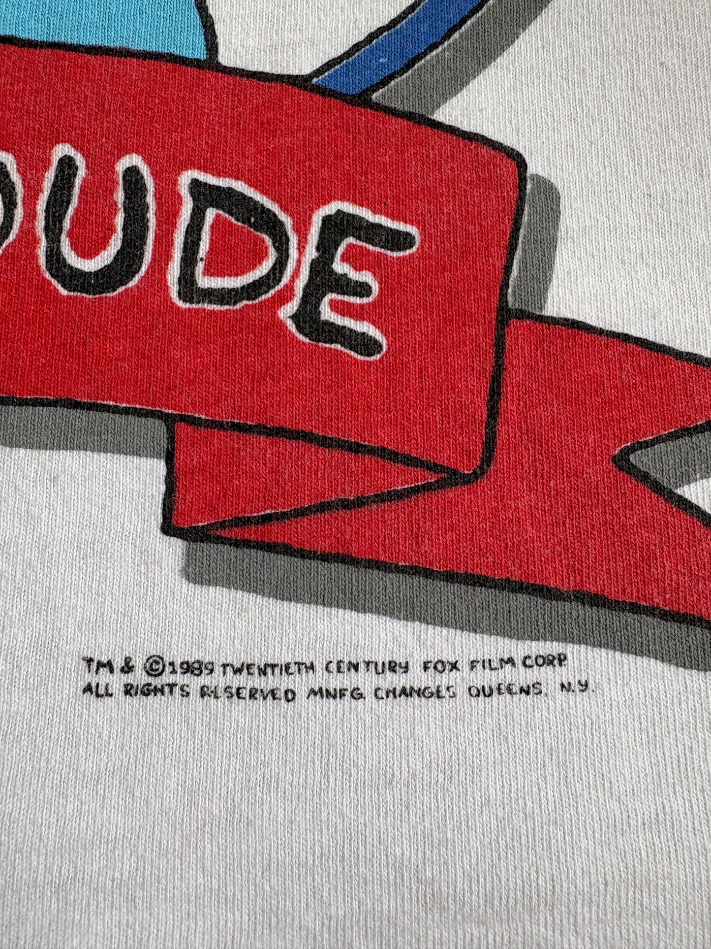80s Bart Simpson Radical Dude Tank Top