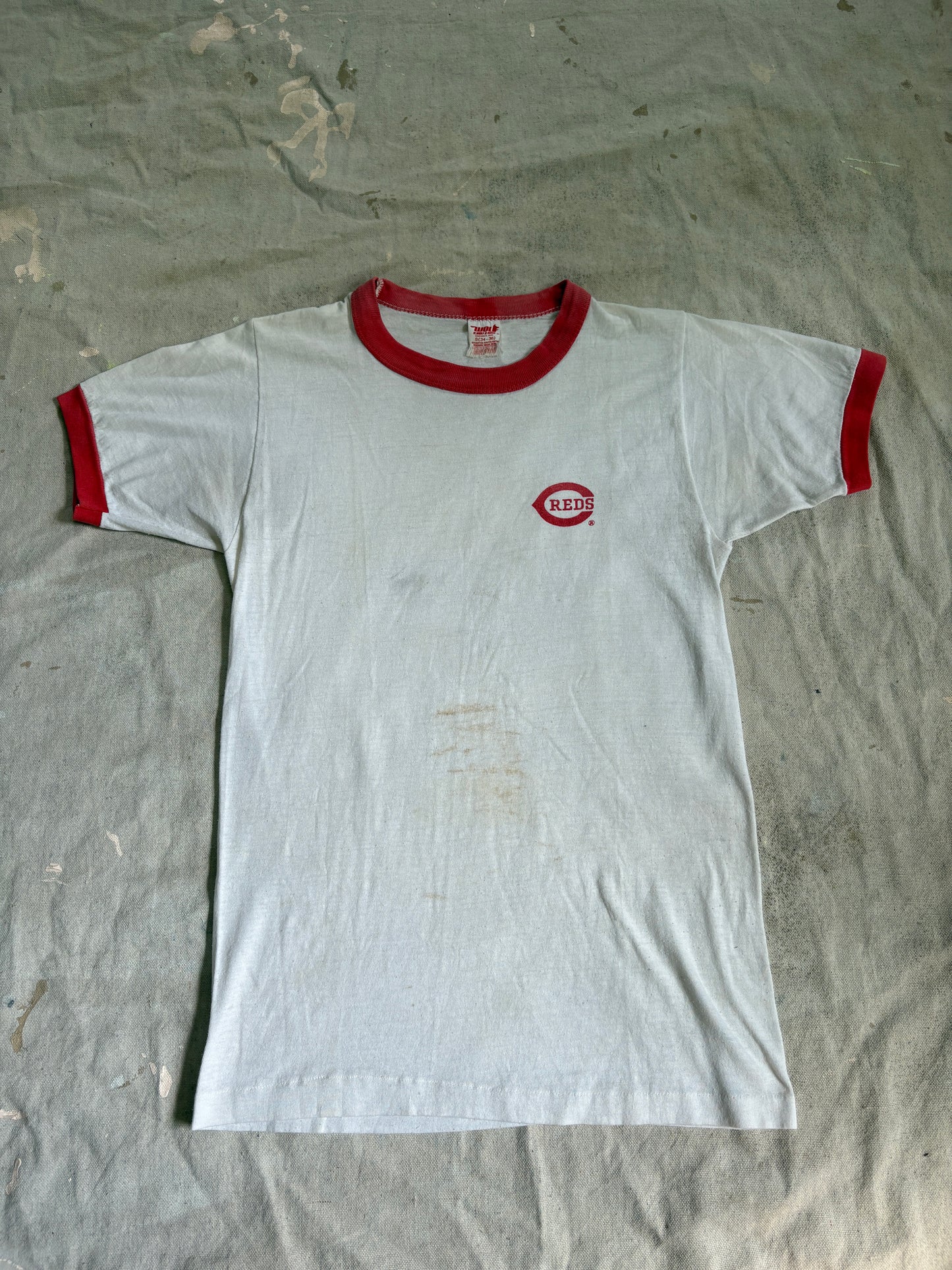 70s Cincinnati Reds Ringer Tee