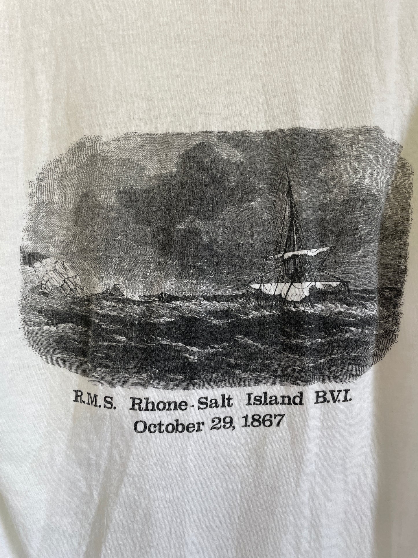 80s RMS Rhone Southampton England Tee