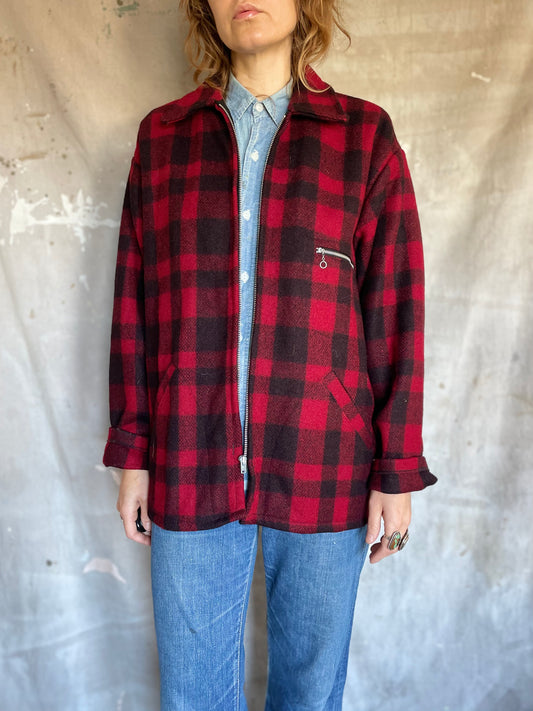 70s Stagway Buffalo Plaid Jacket