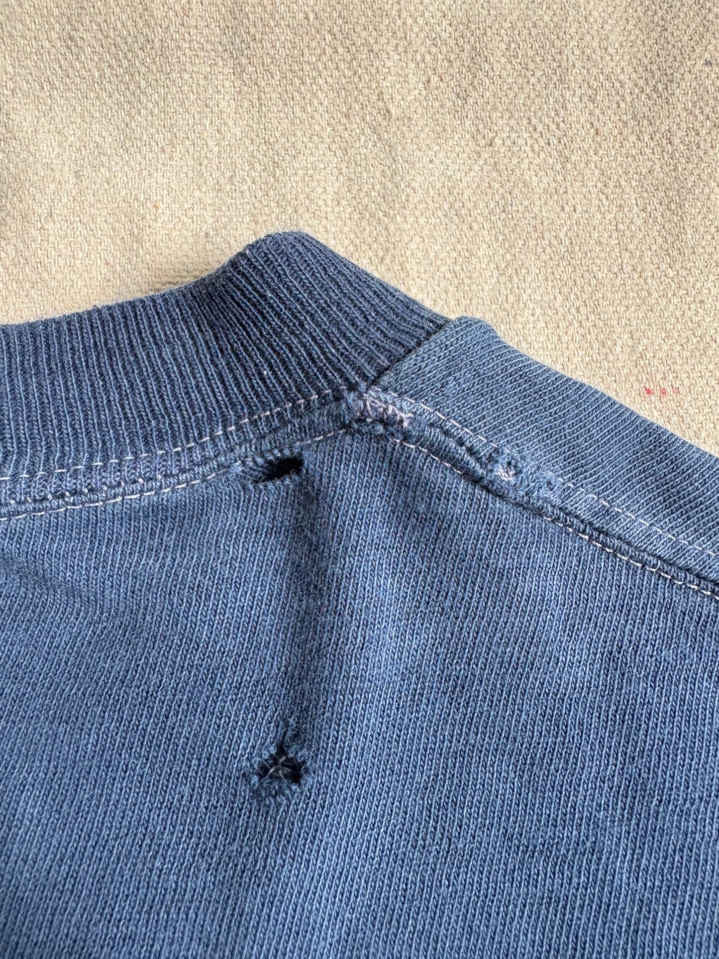 70s Blank Navy Blue Towncraft Pocket Tee